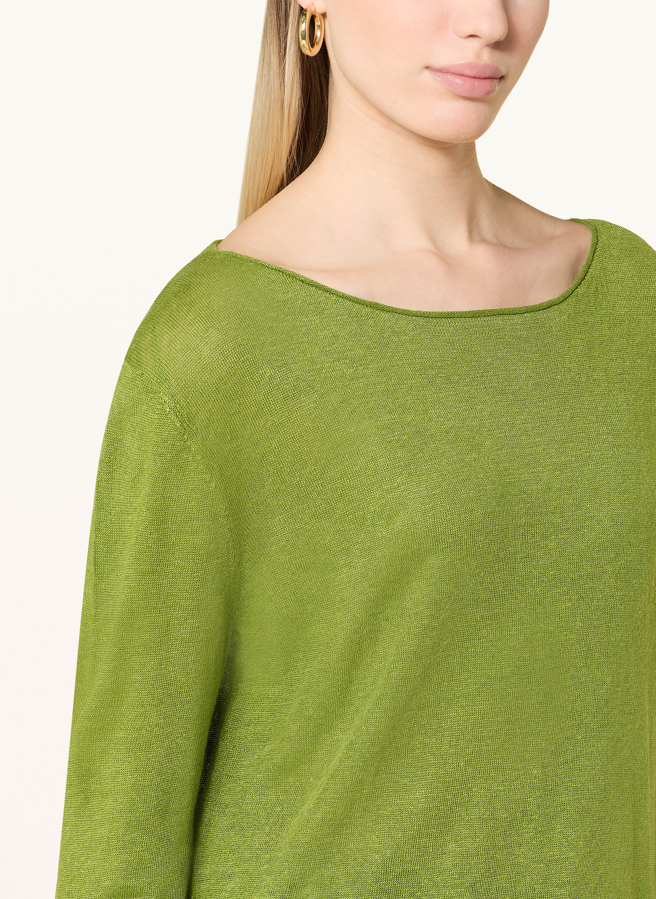 Thumbnail - Darling Harbour Leinenpullover gruen