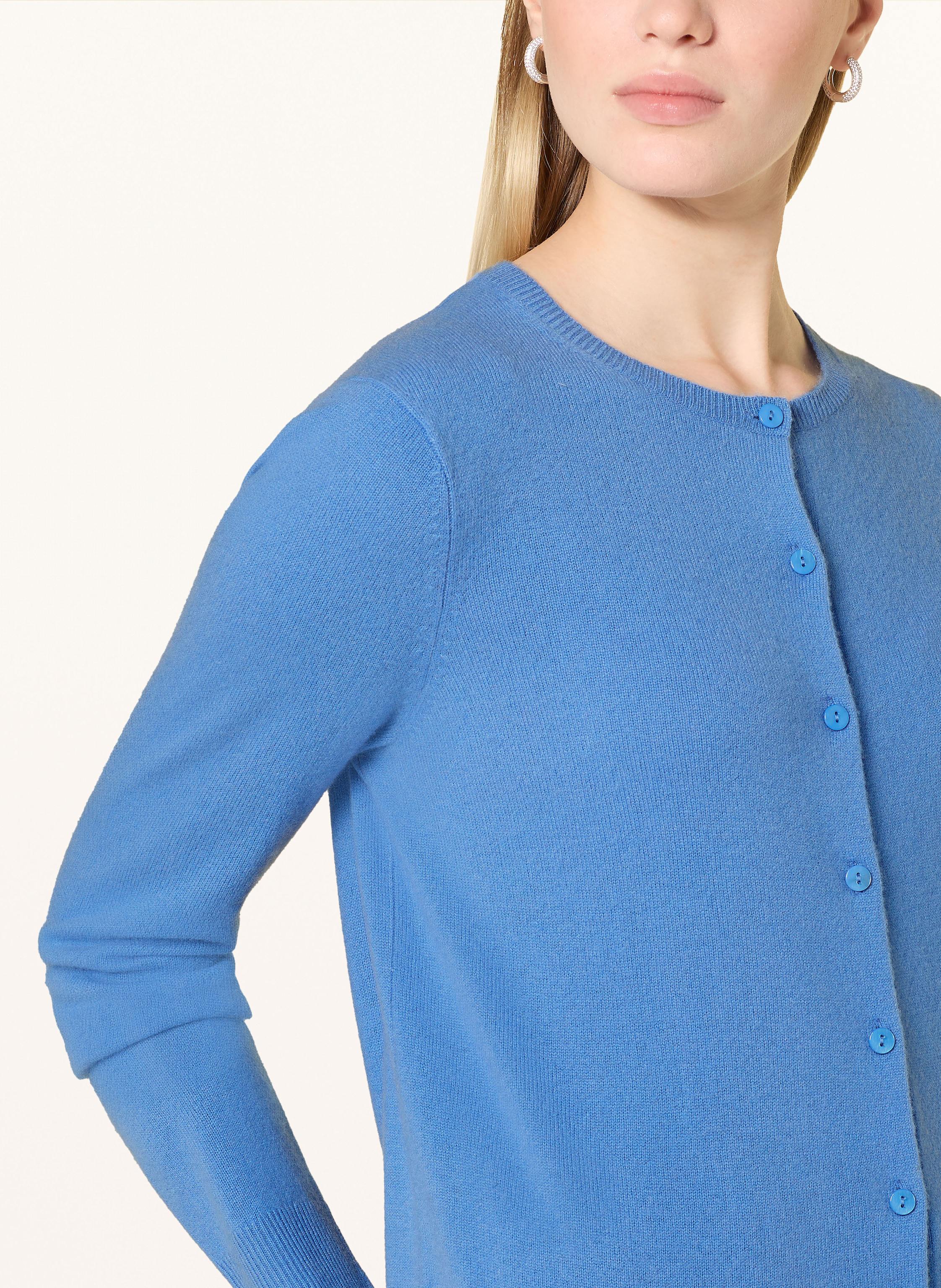 Thumbnail - Darling Harbour Strickjacke Aus Cashmere blau