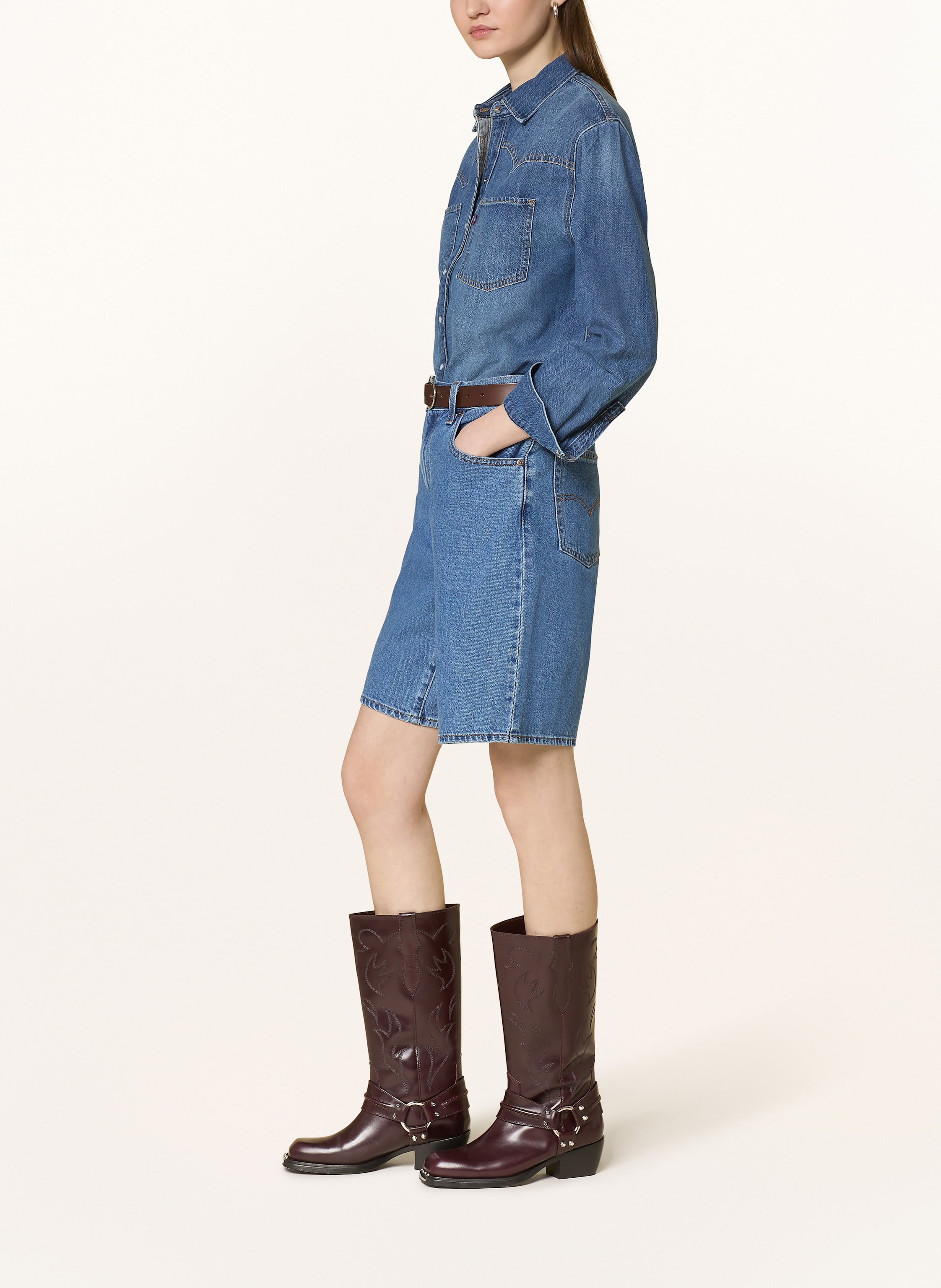Thumbnail - Levi's® Jeansshorts Baggy Dad blau