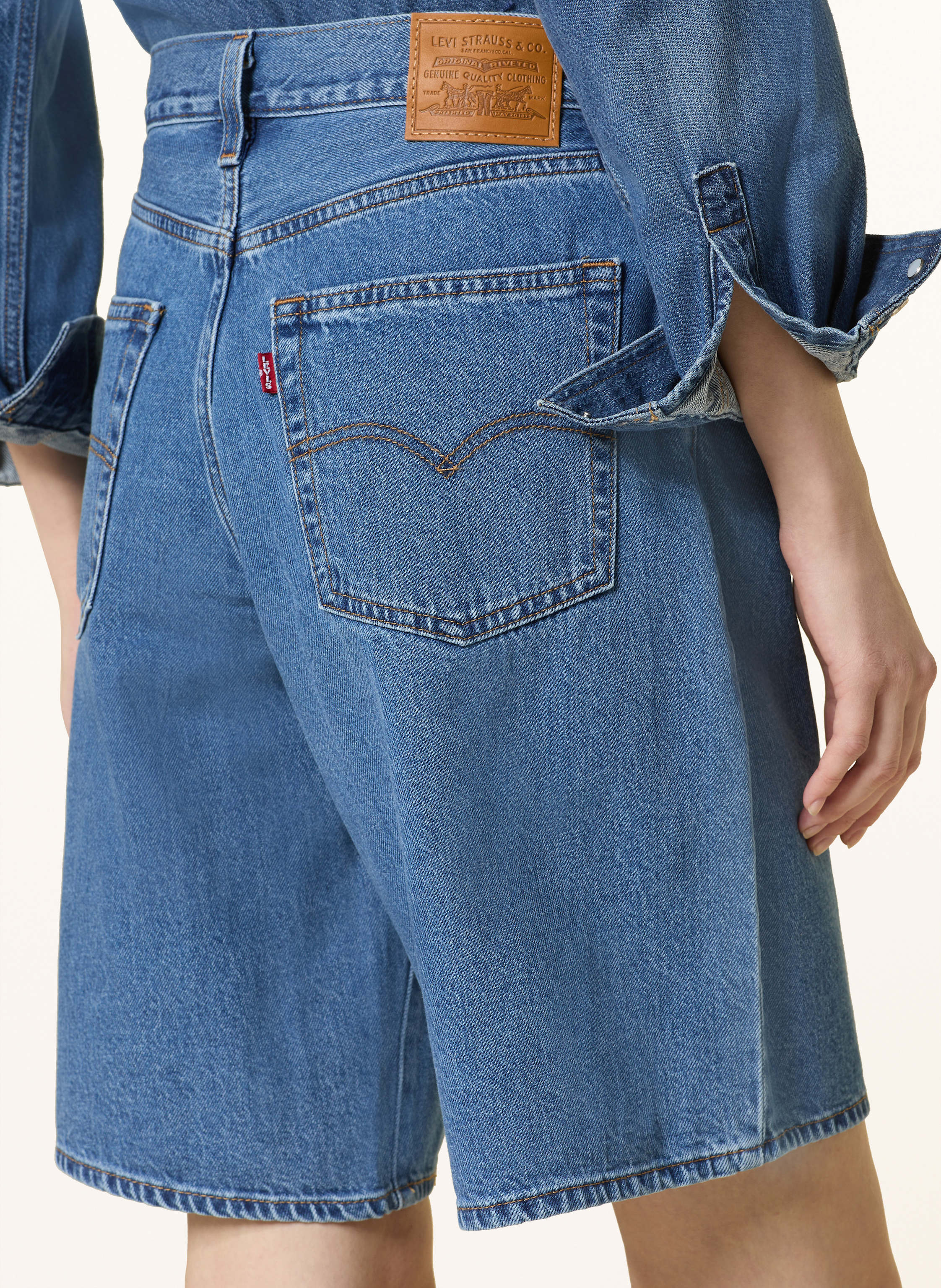Thumbnail - Levi's® Jeansshorts Baggy Dad blau