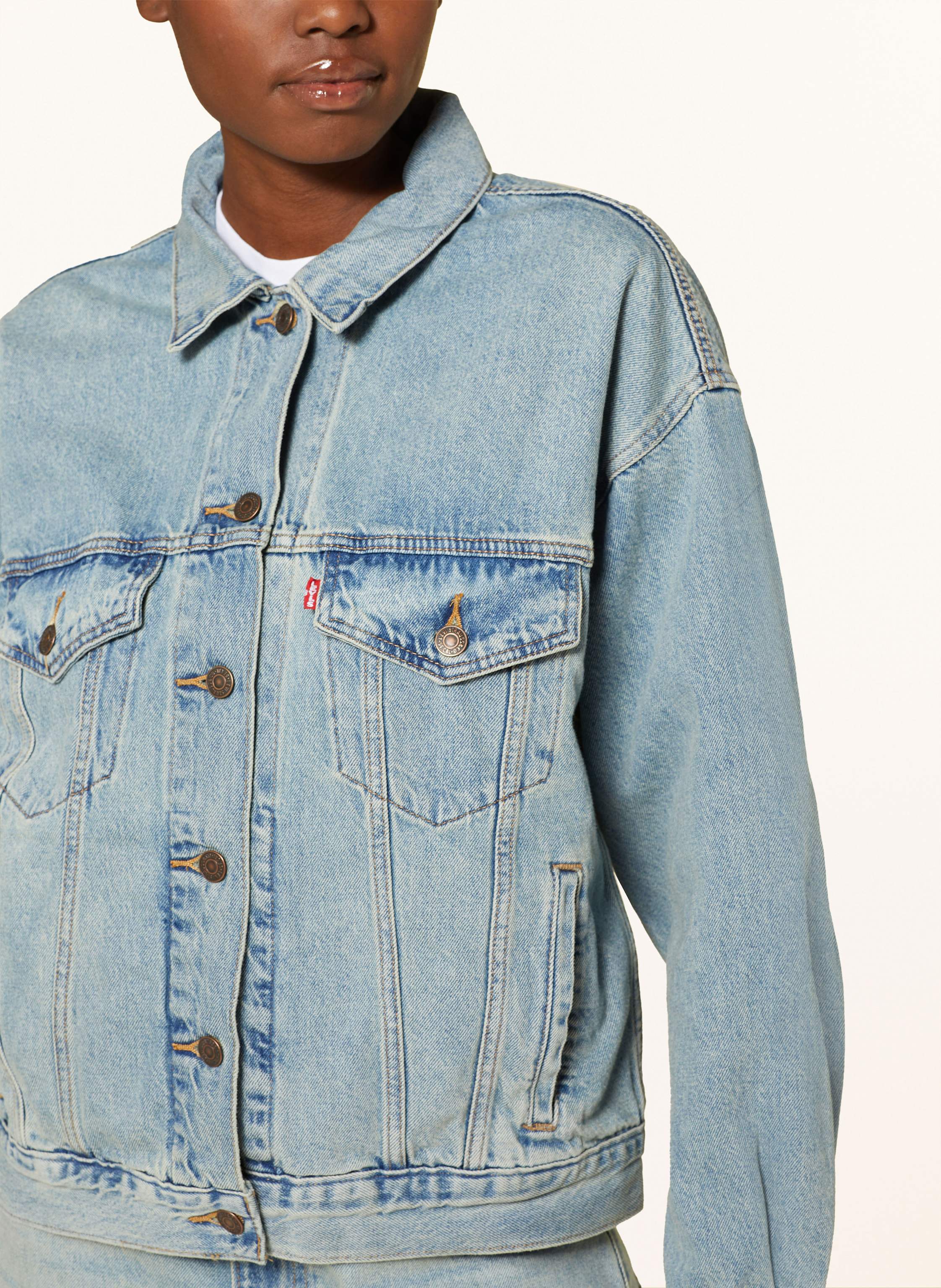 Thumbnail - Levi's® Jeansjacke 90s Trucker blau