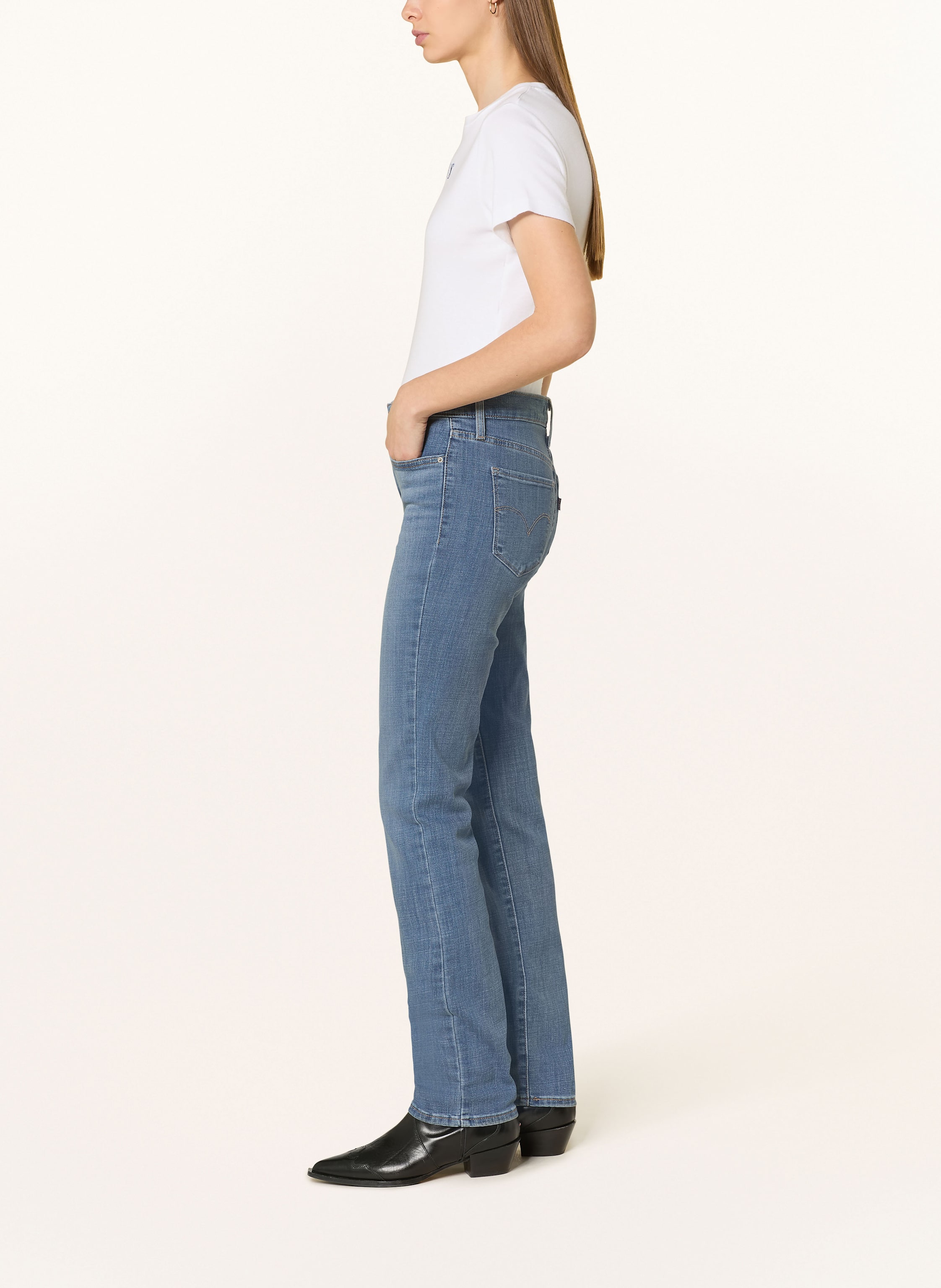 Thumbnail - Levi's® Straight Jeans 314 Shaping Straight blau