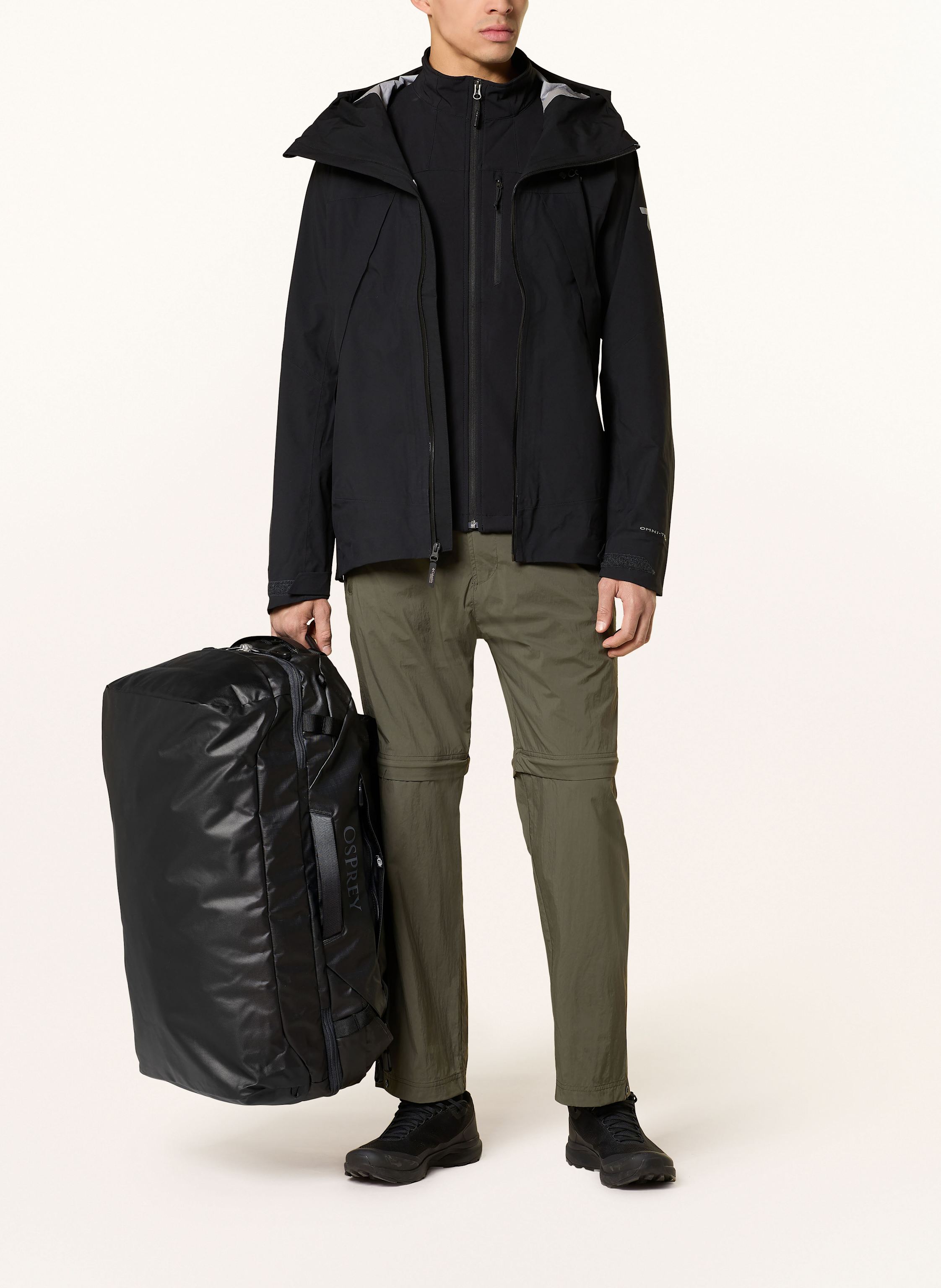 Thumbnail - Osprey Reisetasche Transporter™ Squffel 70 schwarz