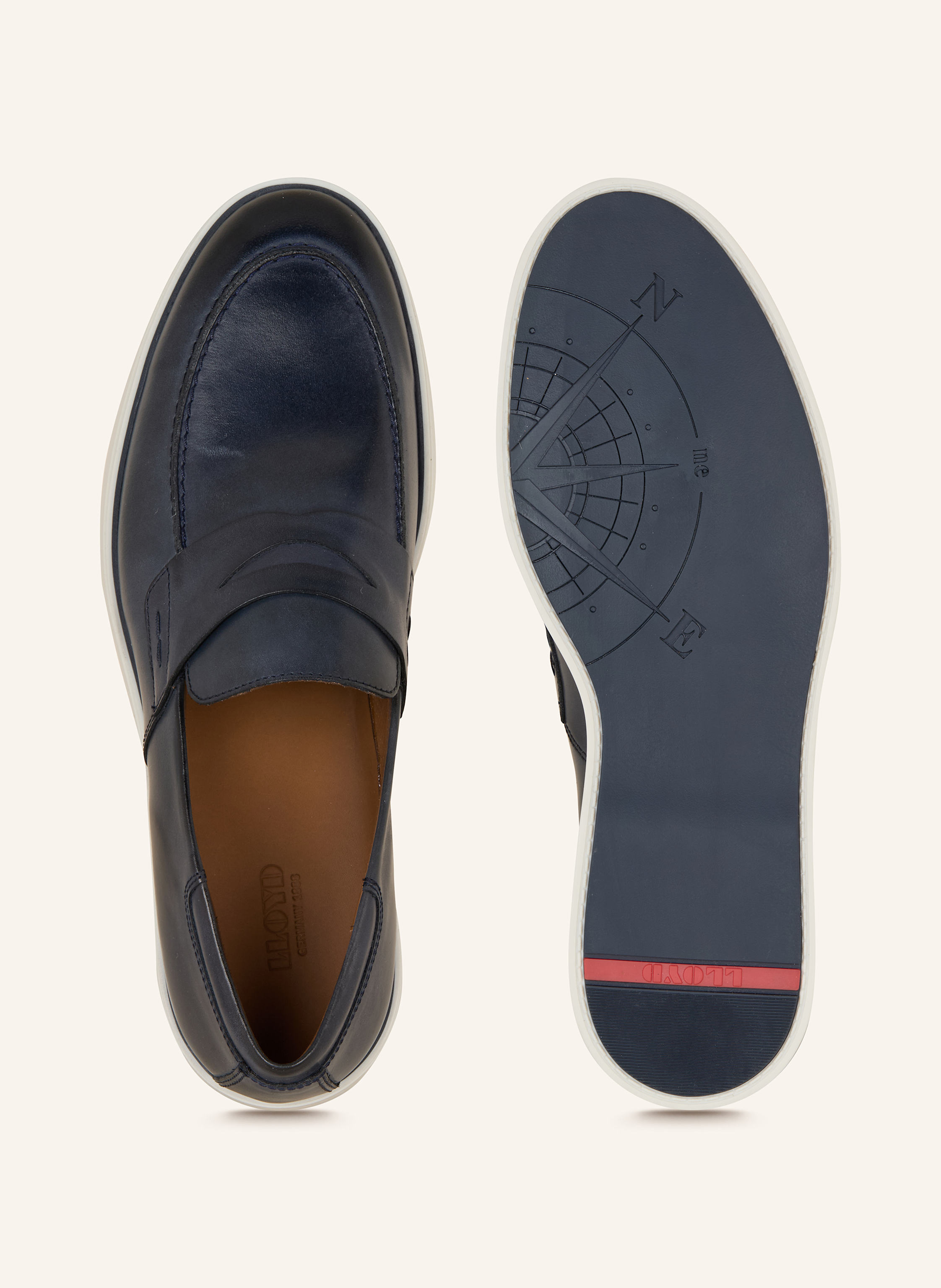 Thumbnail - Lloyd Penny-Loafer Herold blau
