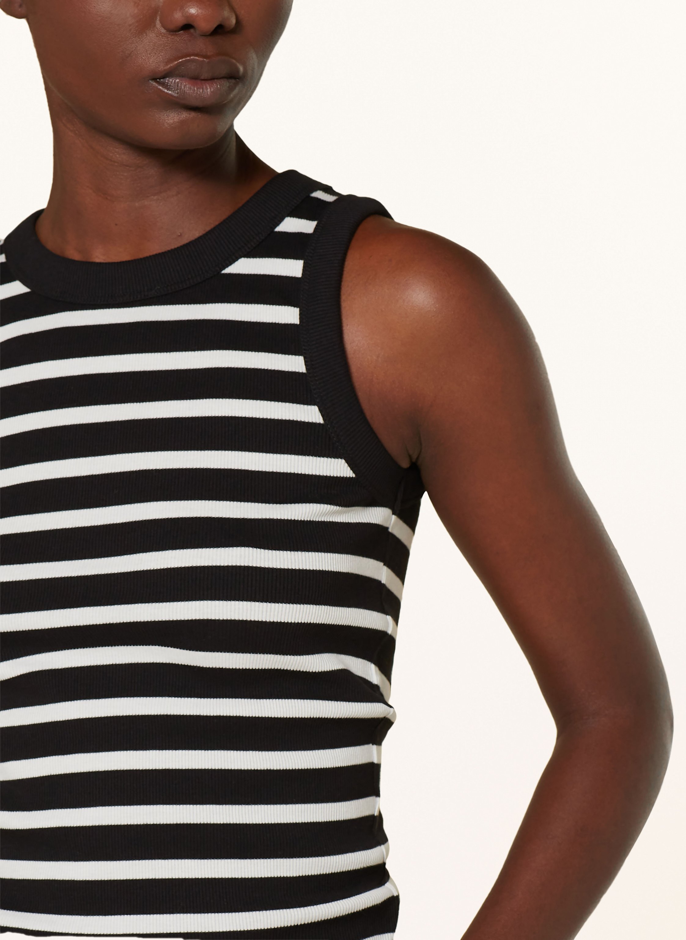 Thumbnail - Drykorn Top Olina schwarz