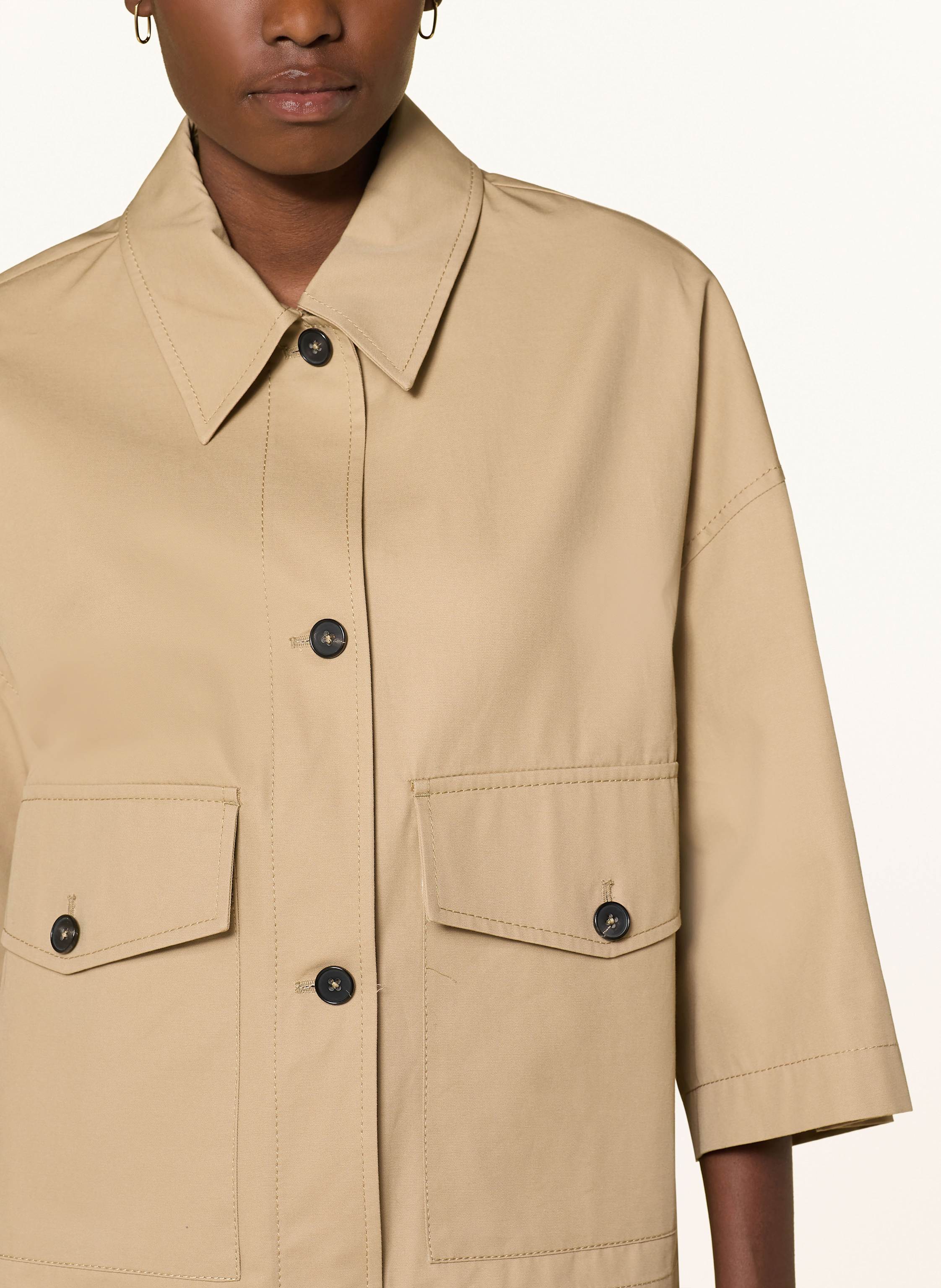 Thumbnail - Drykorn Jacke Ans Mit 3/4-Arm beige