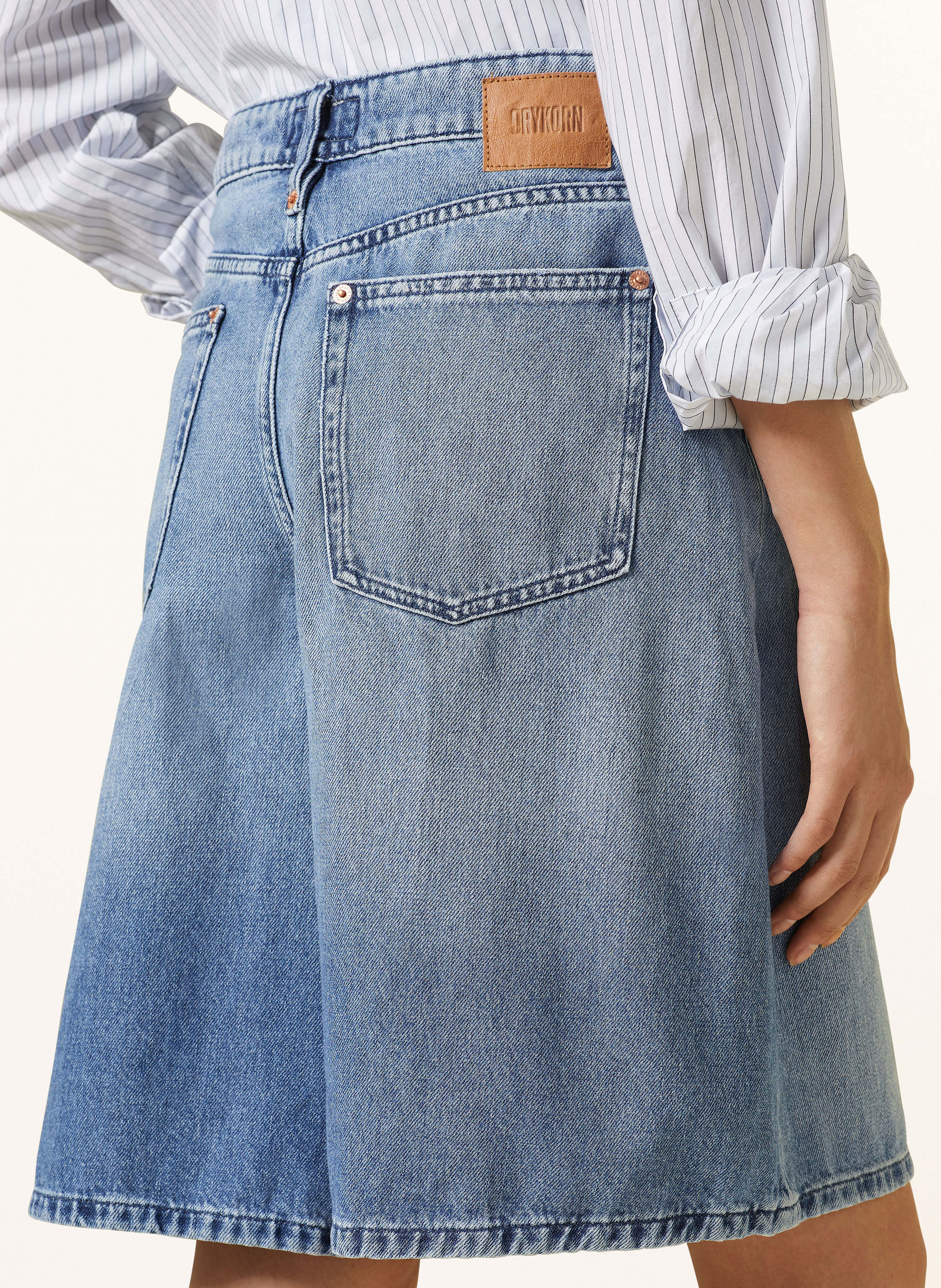 Thumbnail - Drykorn Jeans-Bermudas None blau