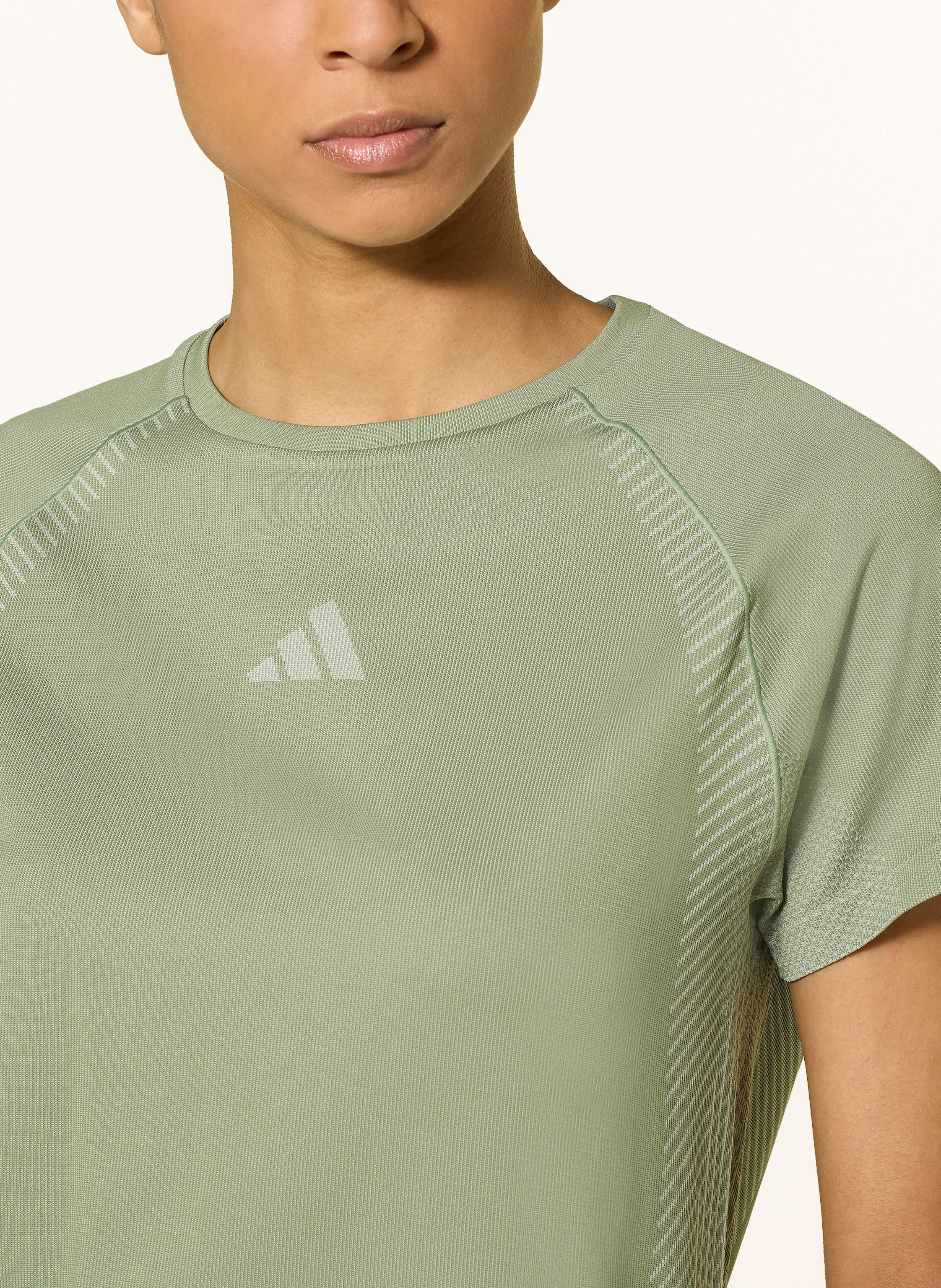 Thumbnail - Adidas T-Shirt Seamless Knitted grau