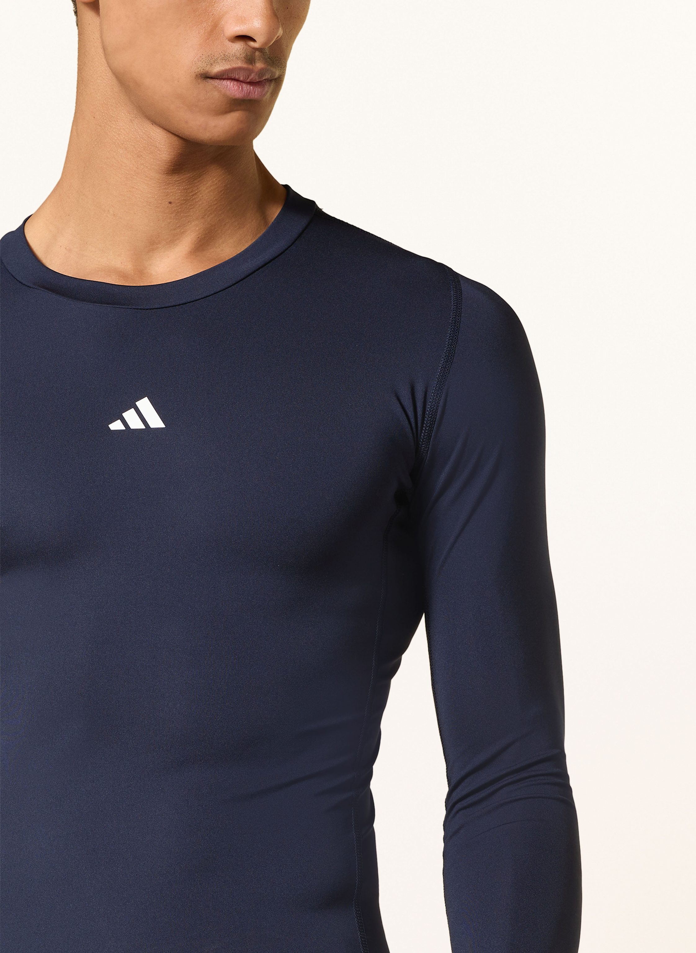 Thumbnail - Adidas Longsleeve Techfit Compression Training schwarz