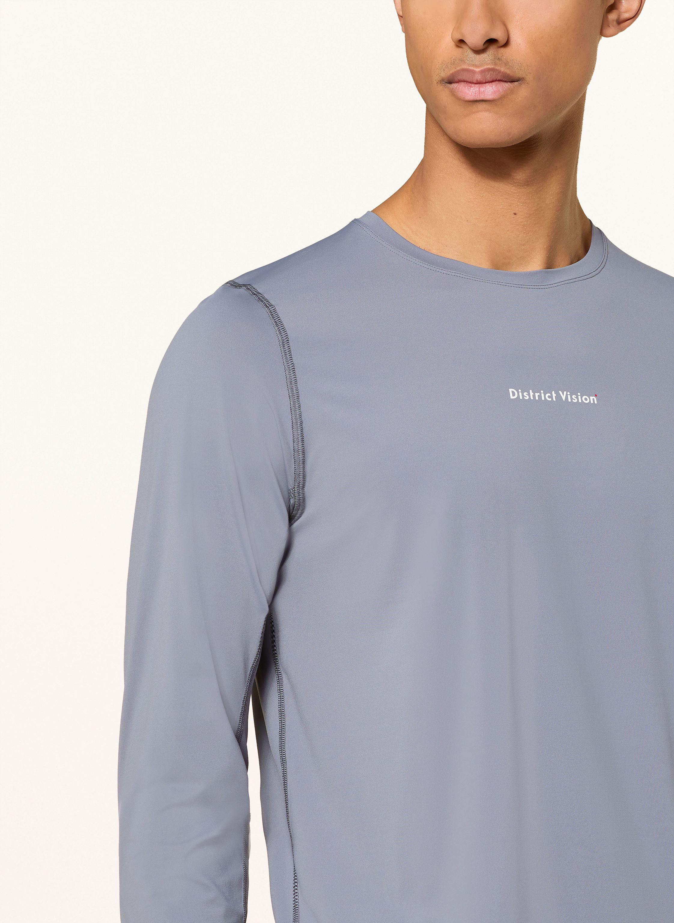 Thumbnail - District Vision Laufshirt blau