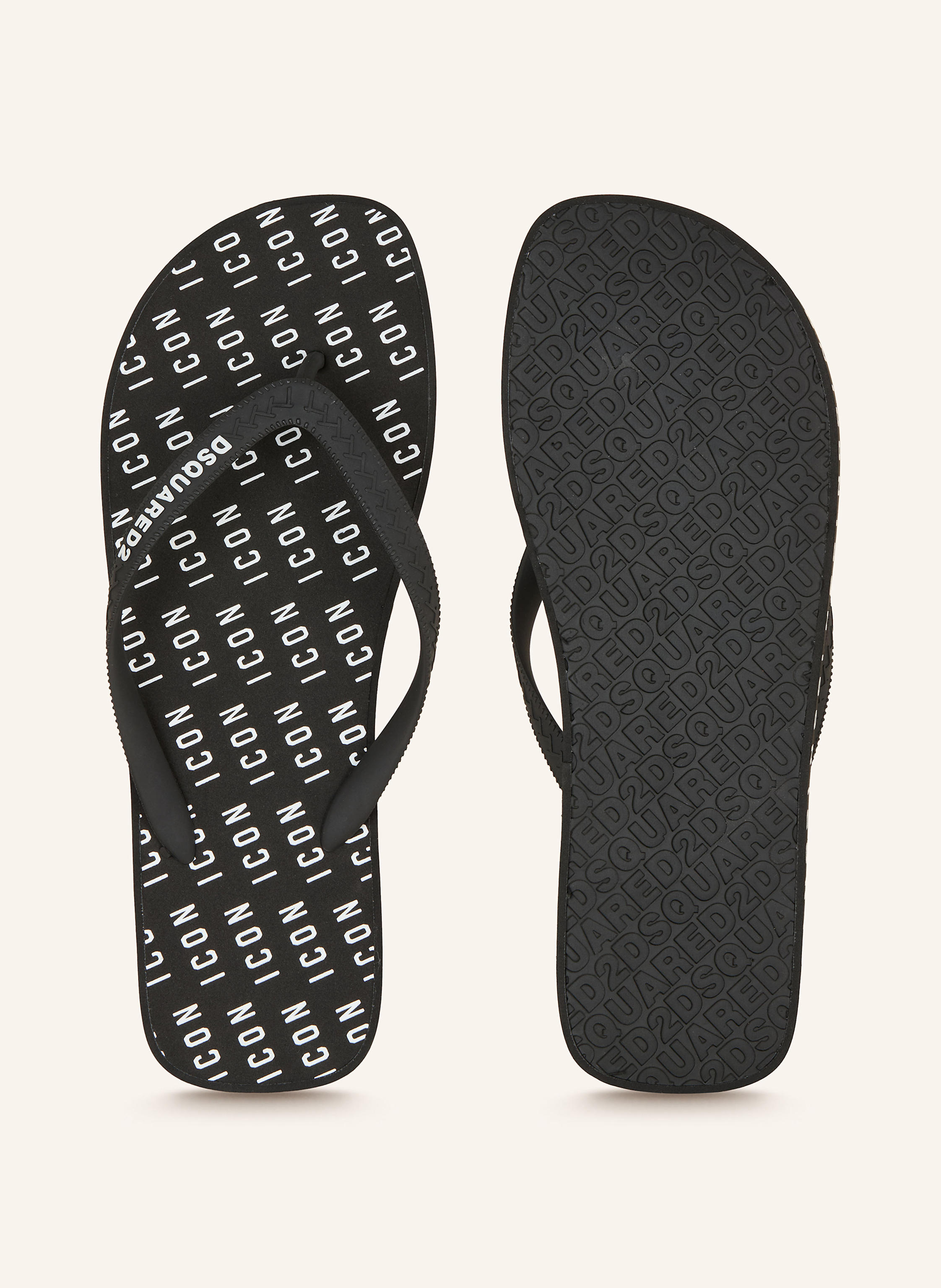 Thumbnail - dsquared2 Zehentrenner Icon schwarz
