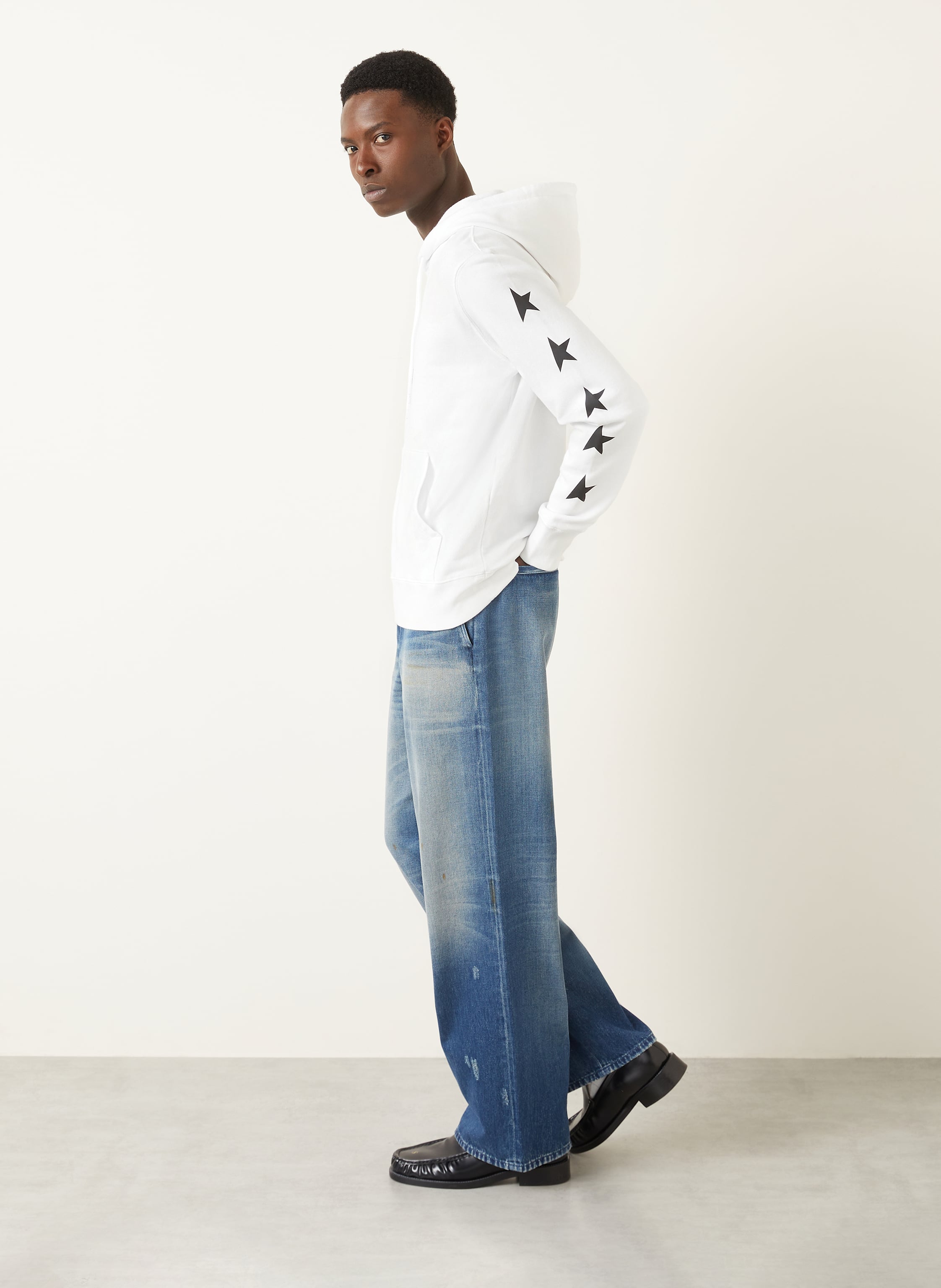 Thumbnail - Golden Goose Hoodie weiss
