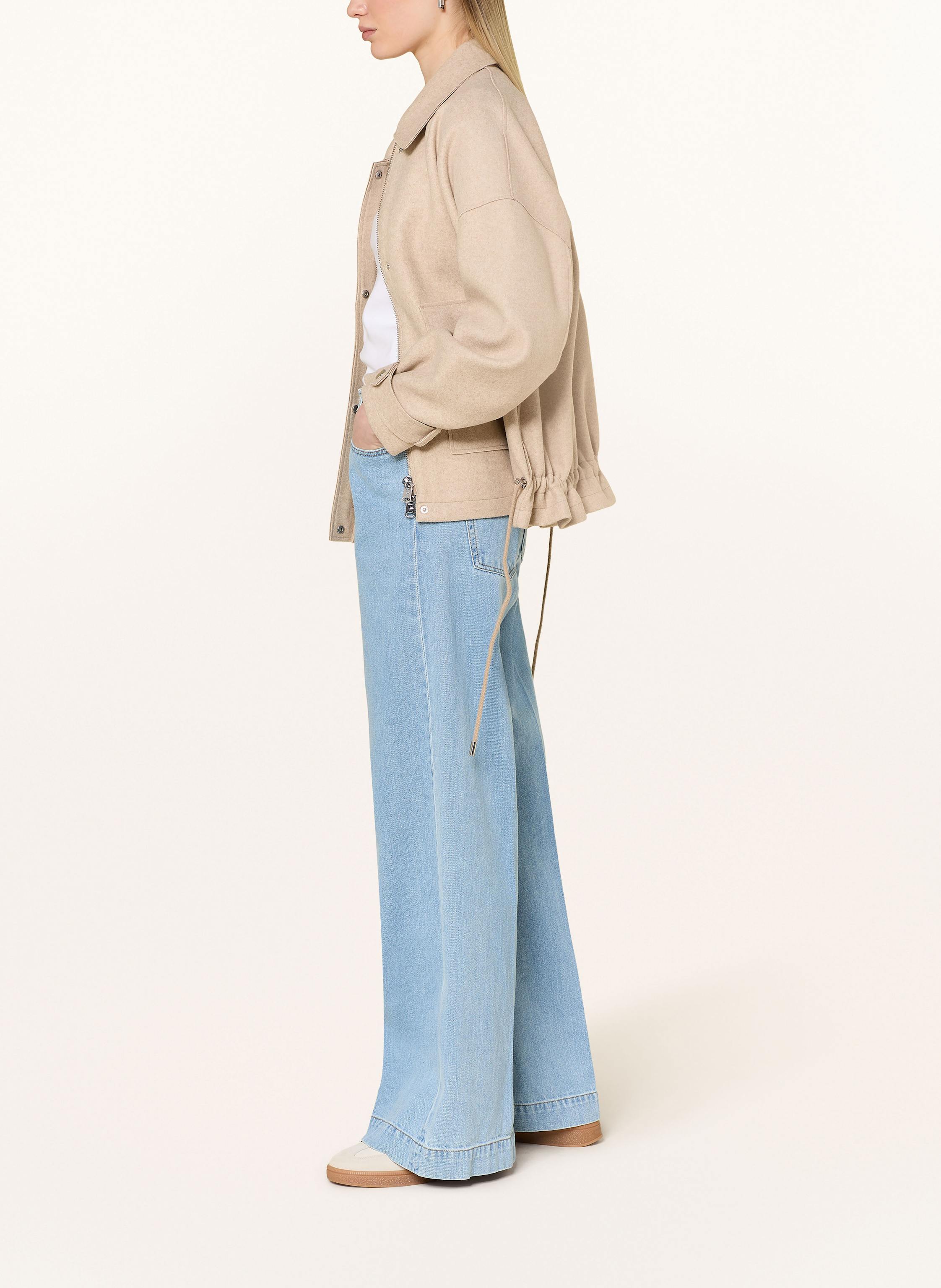 Thumbnail - Nine:Inthe:Morning Wide Leg Jeans Nadia blau