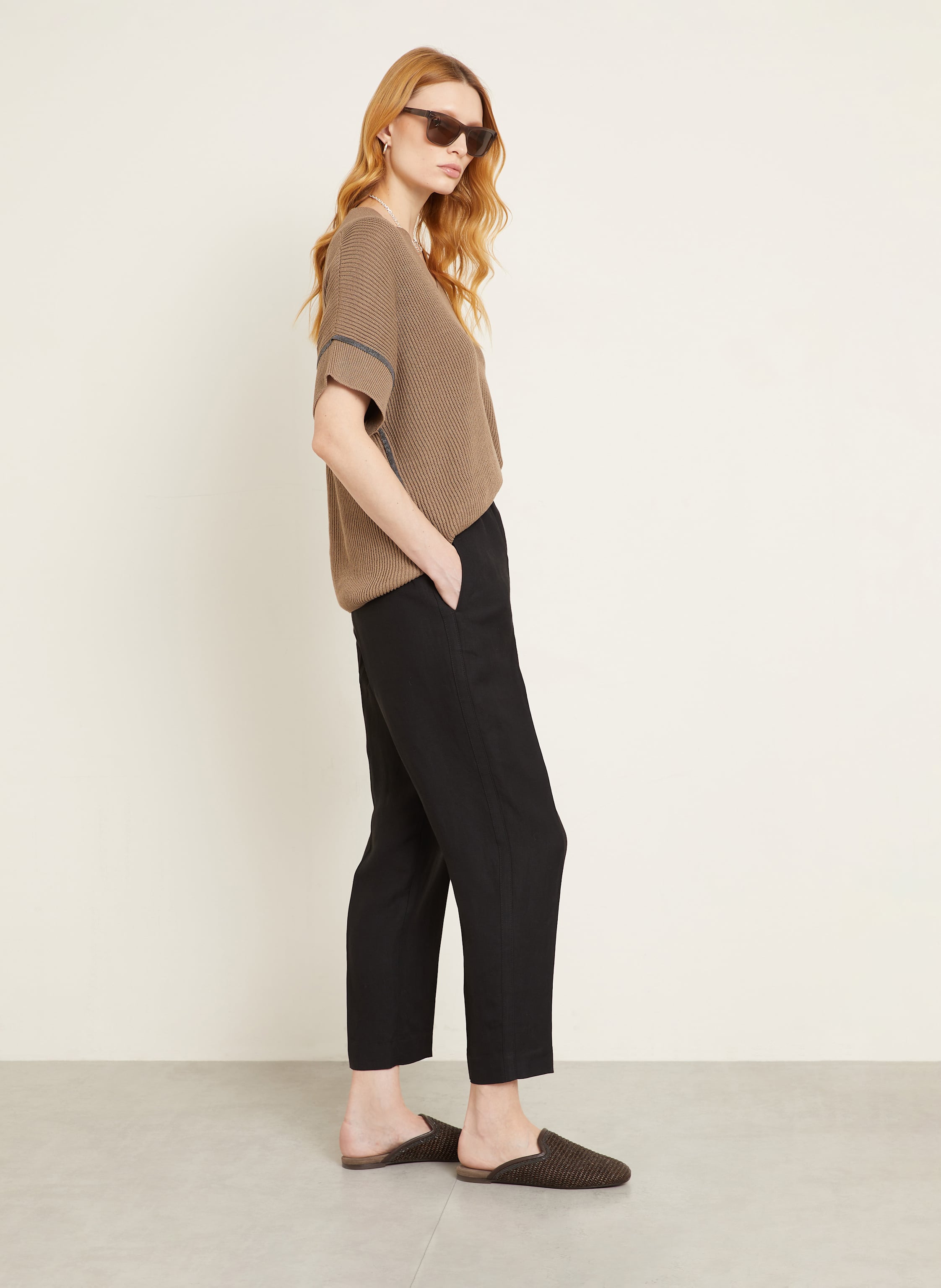 Thumbnail - Brunello Cucinelli Hose schwarz