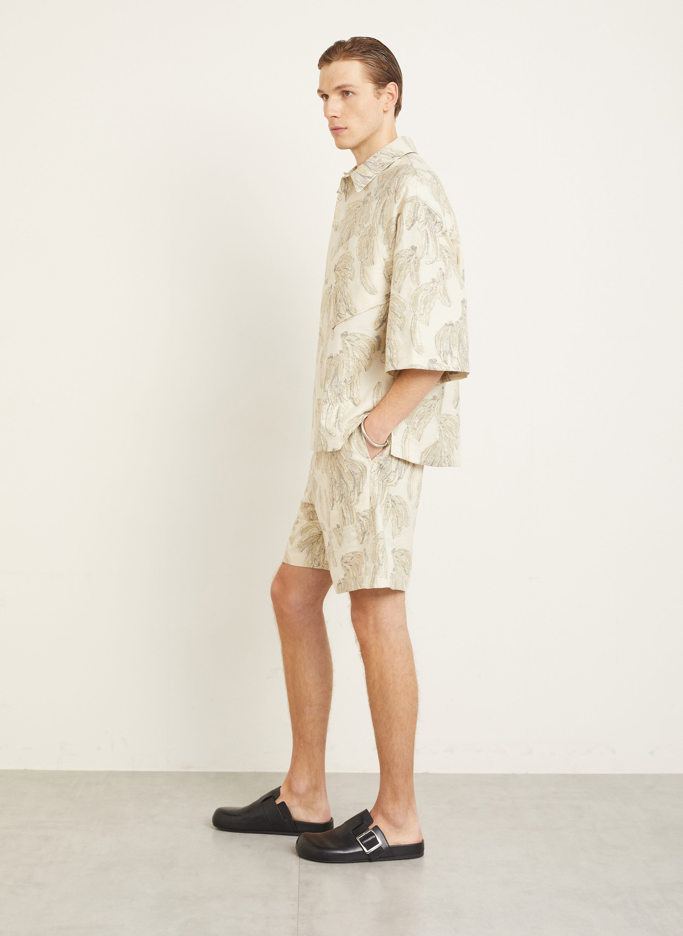 Thumbnail - Jacquemus Shorts Le Short Aloe beige