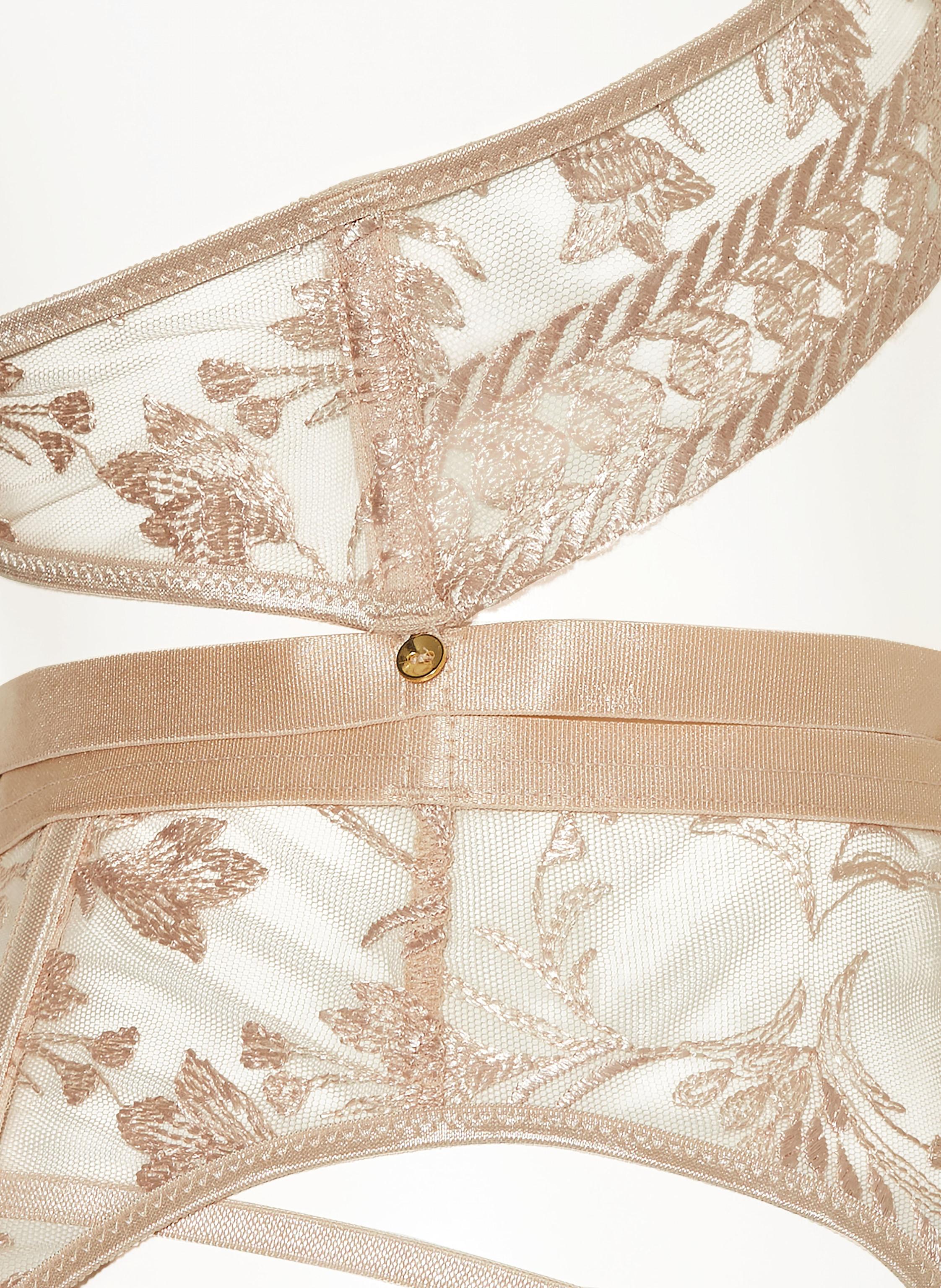 Thumbnail - Aubade Strumpfhalter Magnetic Spell beige