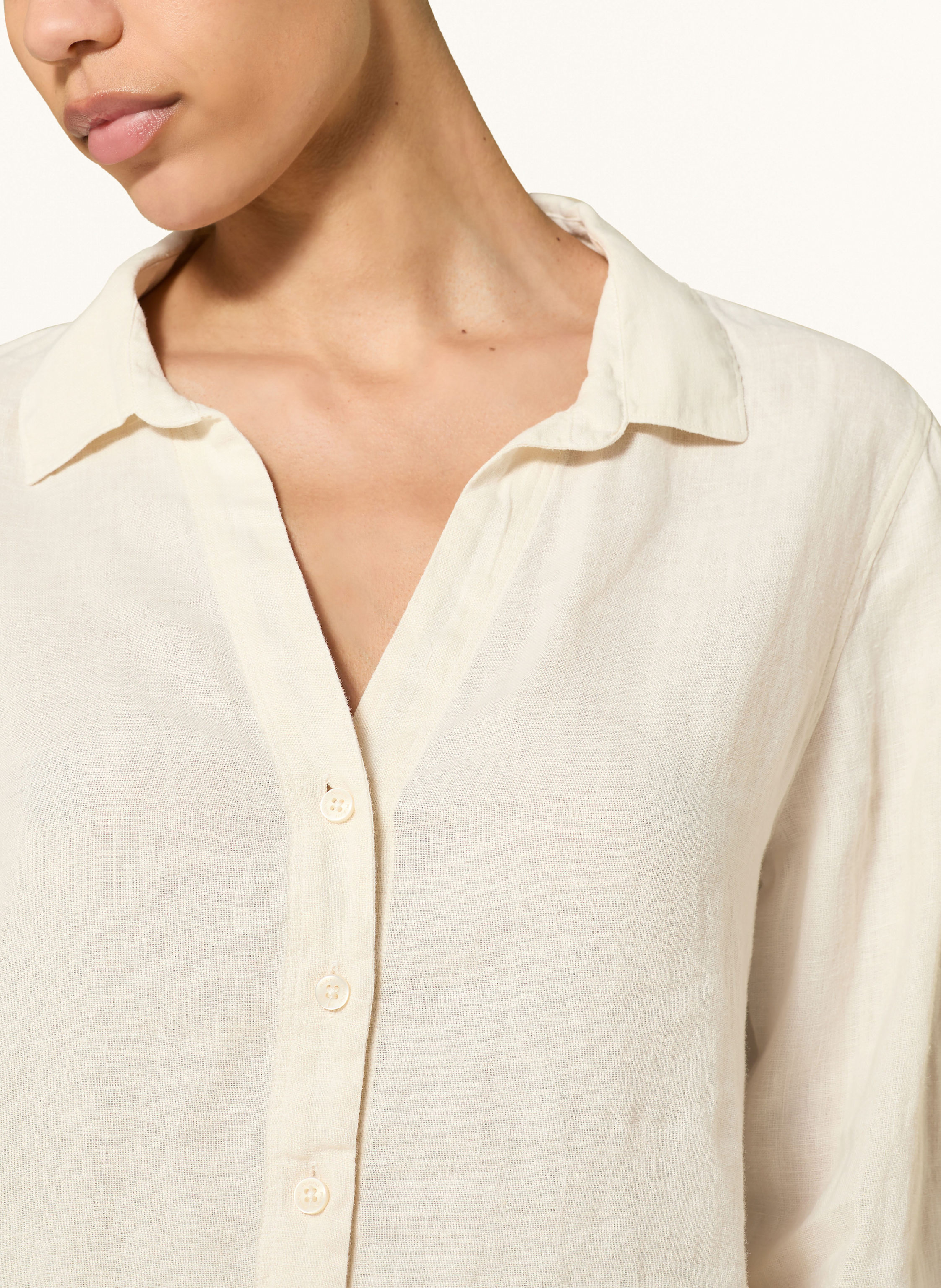 Thumbnail - Riani Hemdbluse Aus Leinen weiss