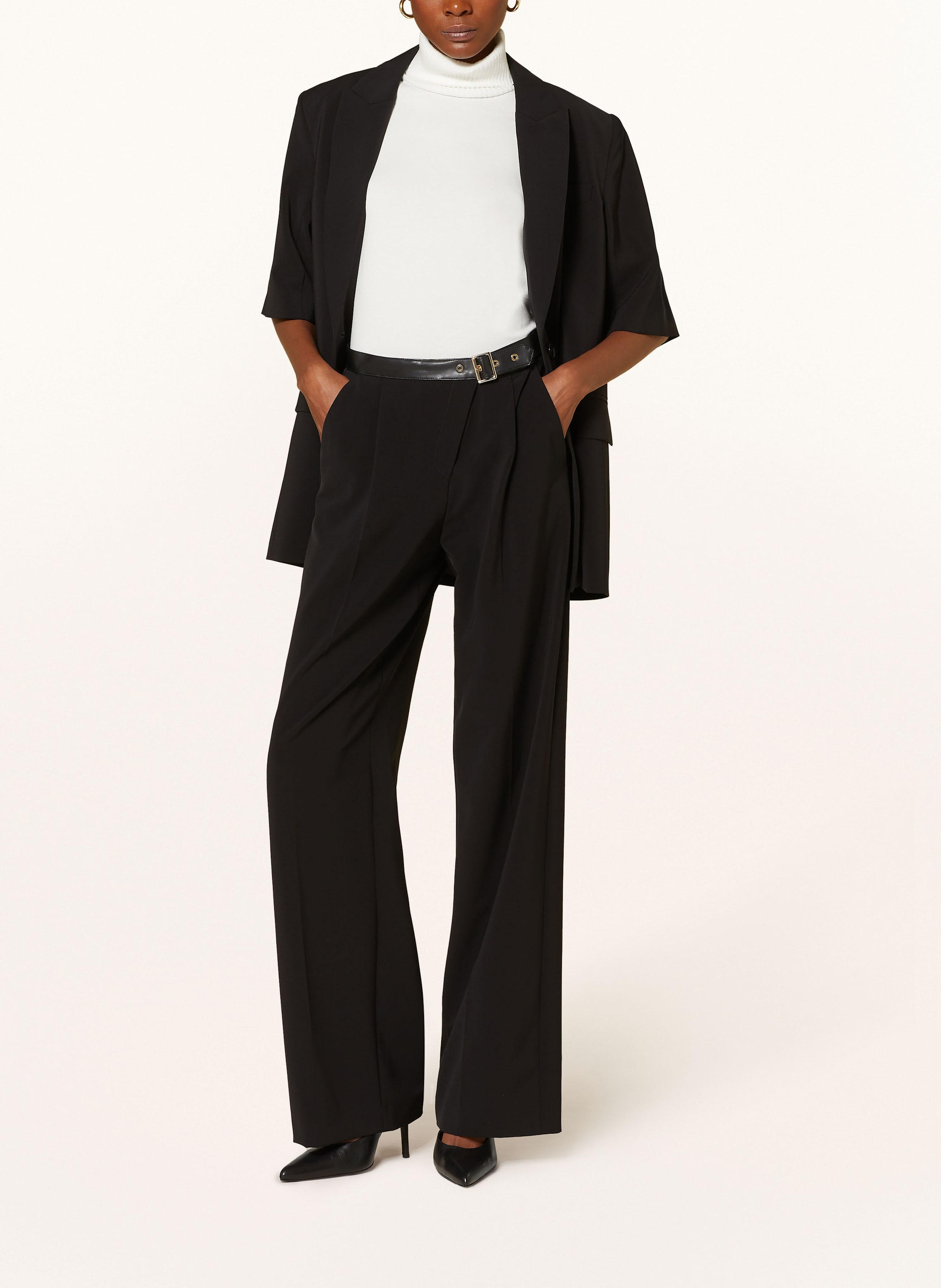 Thumbnail - Riani Rollkragenshirt weiss