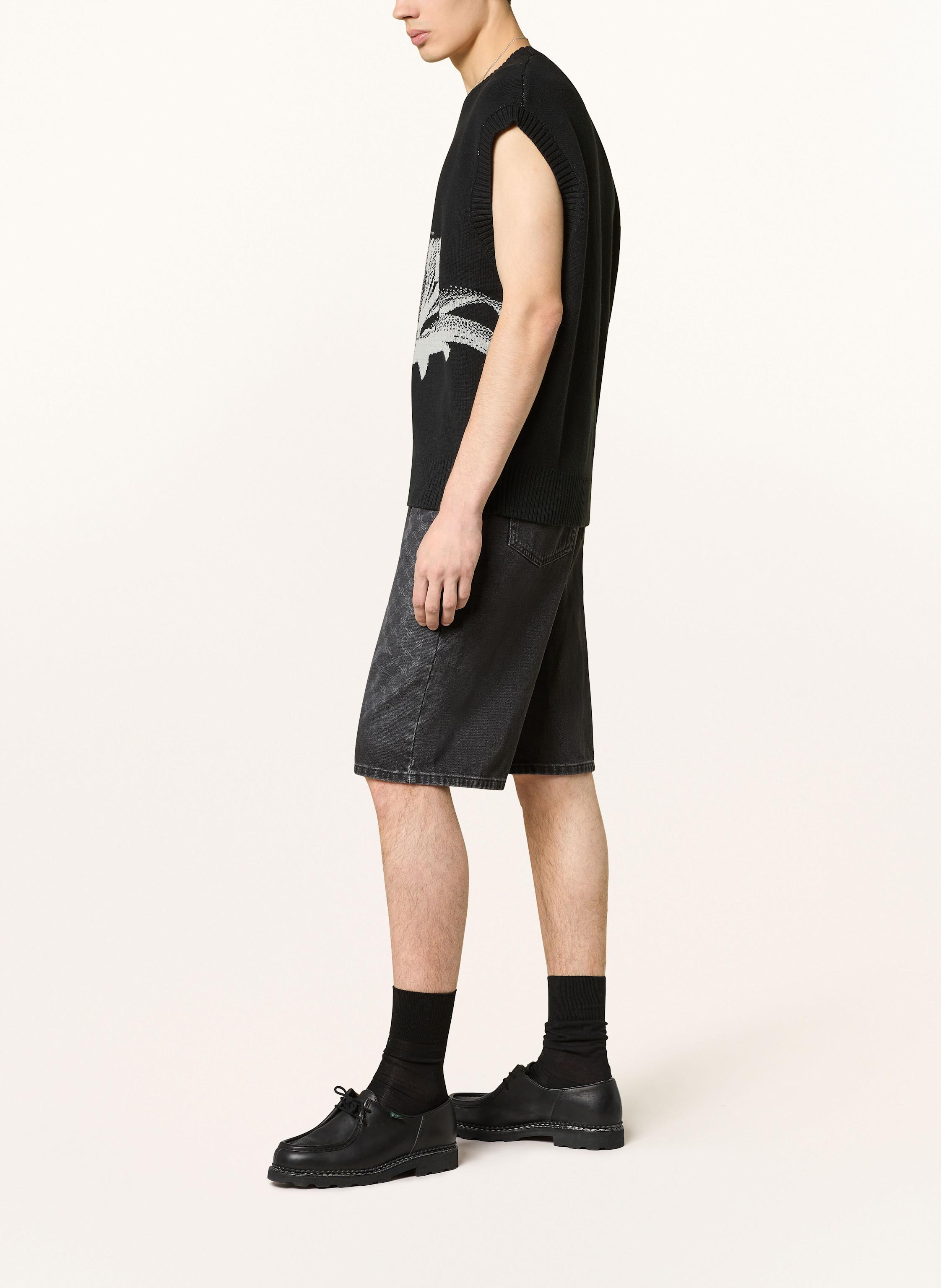 Thumbnail - Daily Paper Jeansshorts Regular Fit schwarz