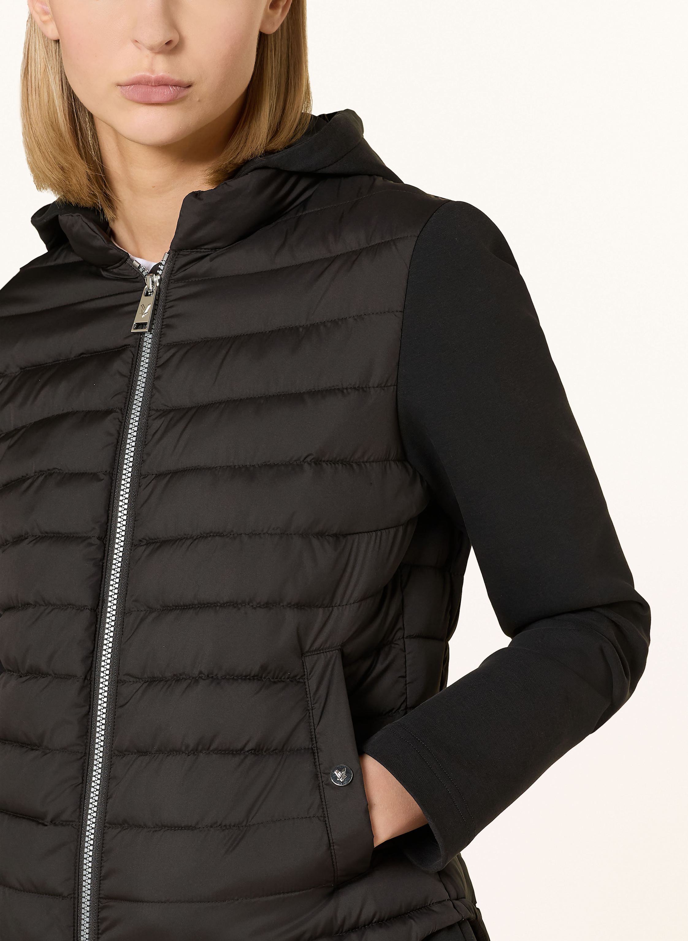 Thumbnail - Fuchs Schmitt Steppjacke Im Materialmix schwarz