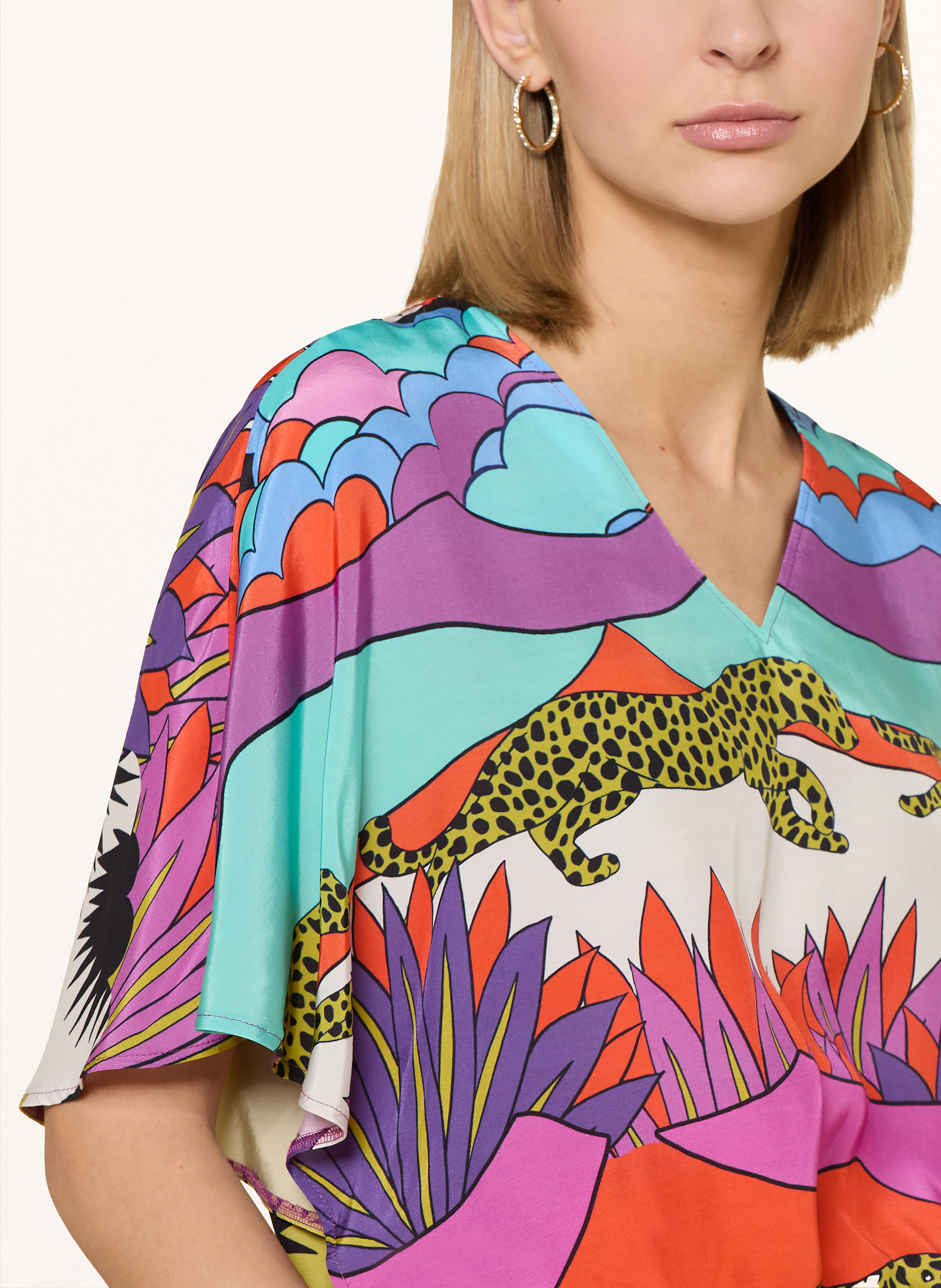 Thumbnail - Sportalm Blusenshirt Im Materialmix weiss