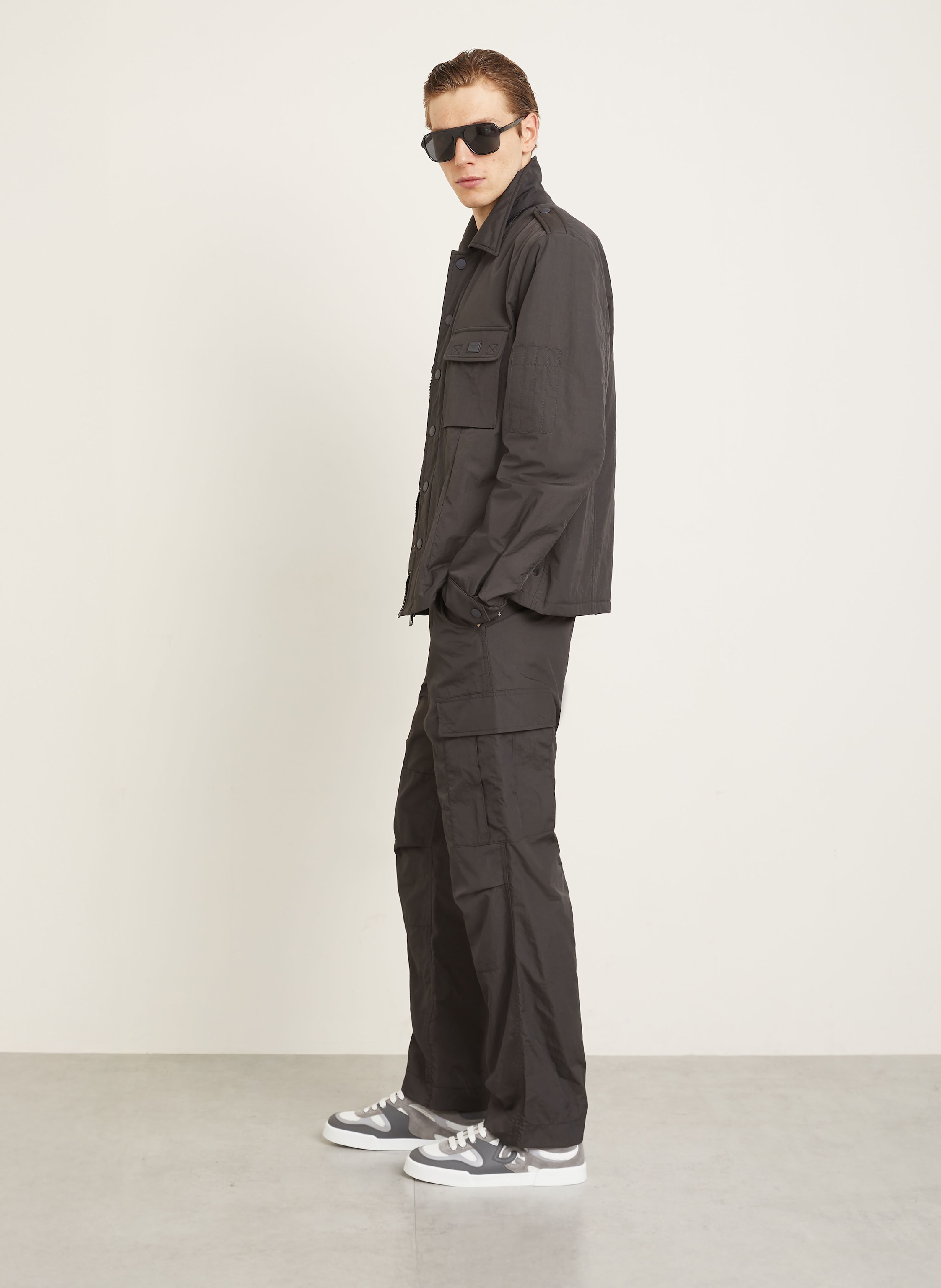 Thumbnail - Dolce & Gabbana Cargohose Regular Fit grau