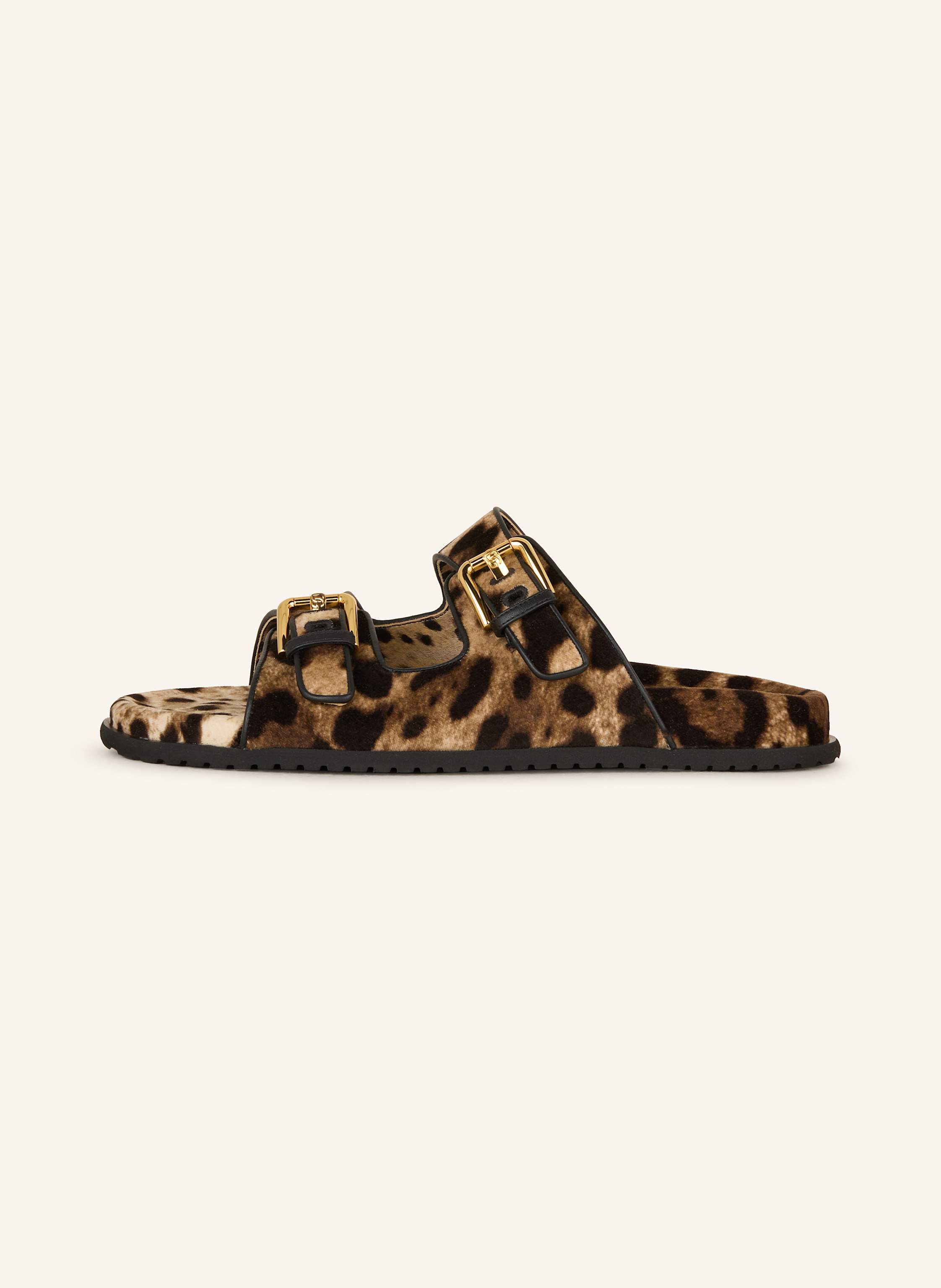 Thumbnail - Dolce & Gabbana Pantoletten beige