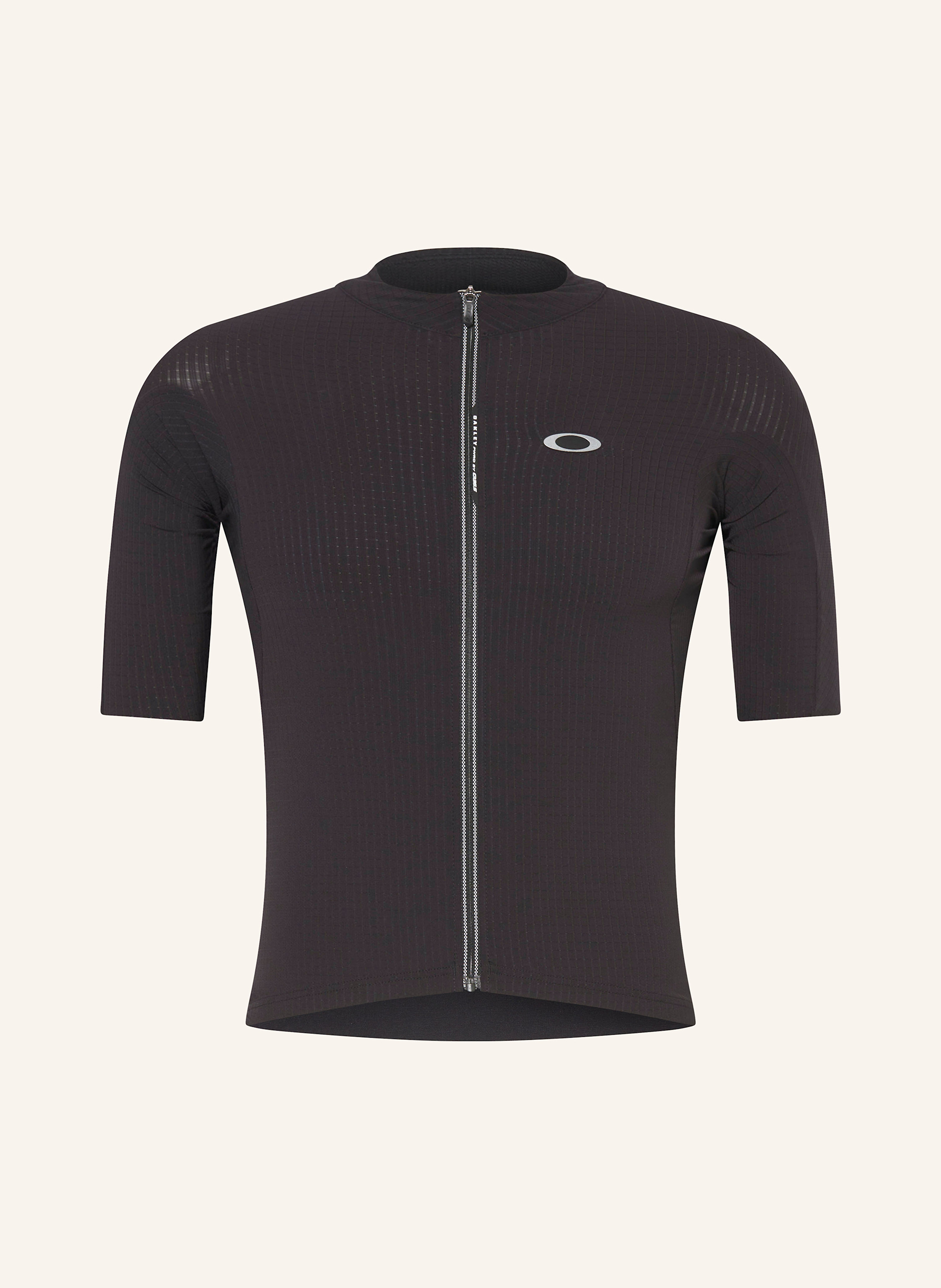 Oakley Radtrikot Gridskin Pinstripe Ss Jersey schwarz