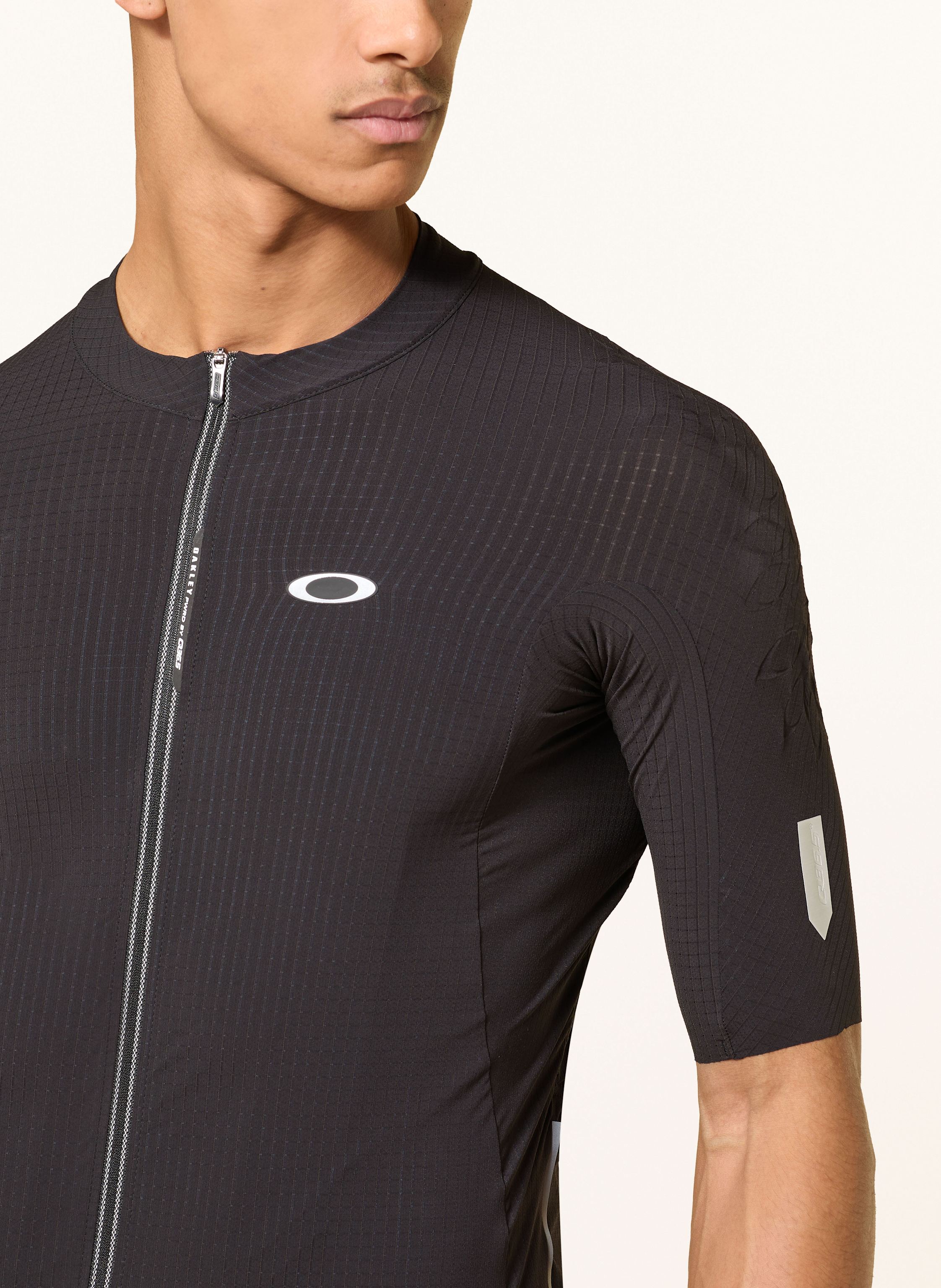 Thumbnail - Oakley Radtrikot Gridskin Pinstripe Ss Jersey schwarz