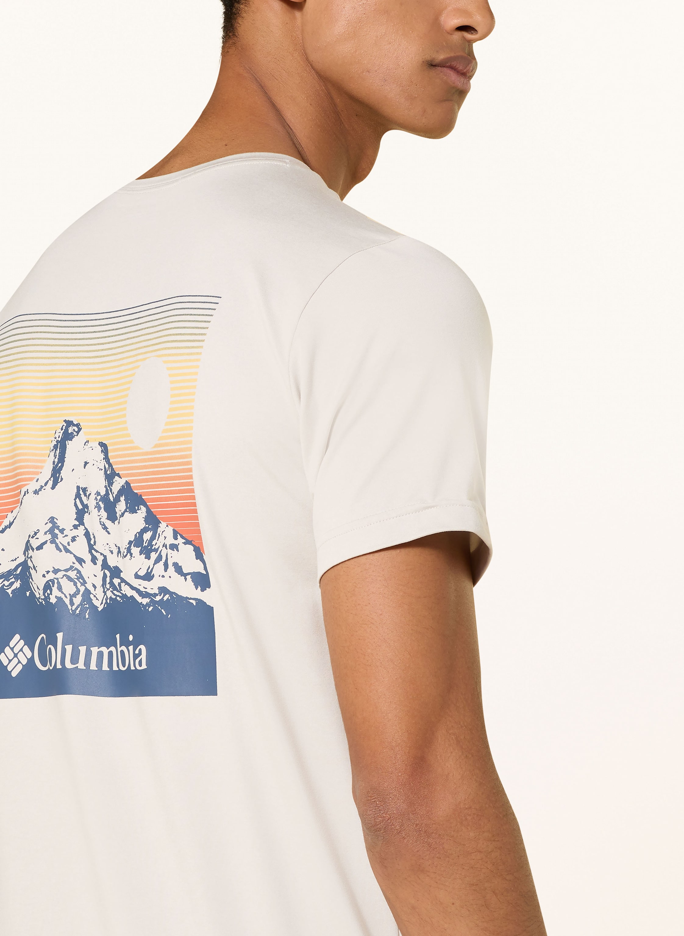 Thumbnail - Columbia T-Shirt Kwick Hike™ beige