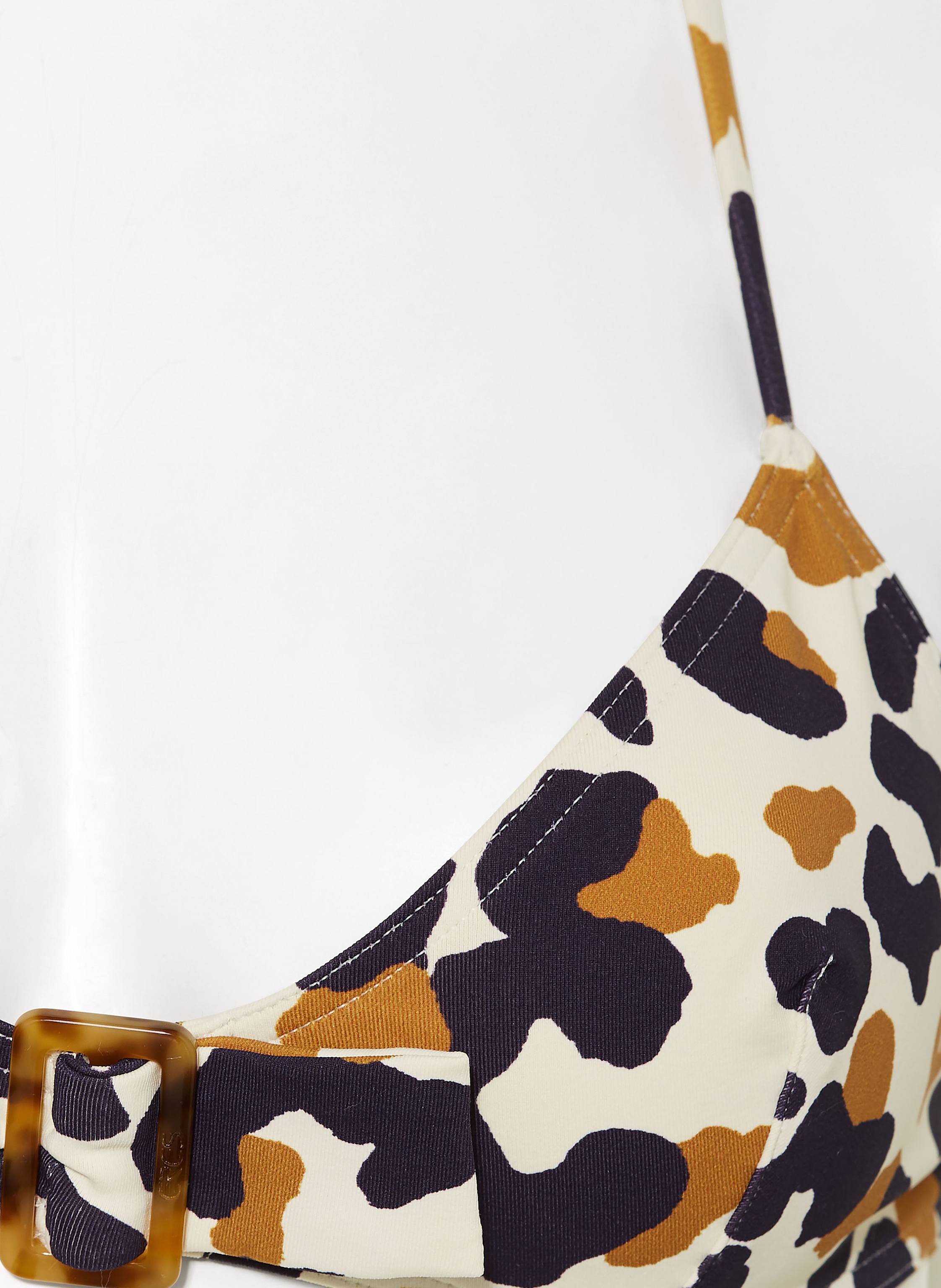 Thumbnail - Eres Triangel-Bikini-Top Ecailles weiss