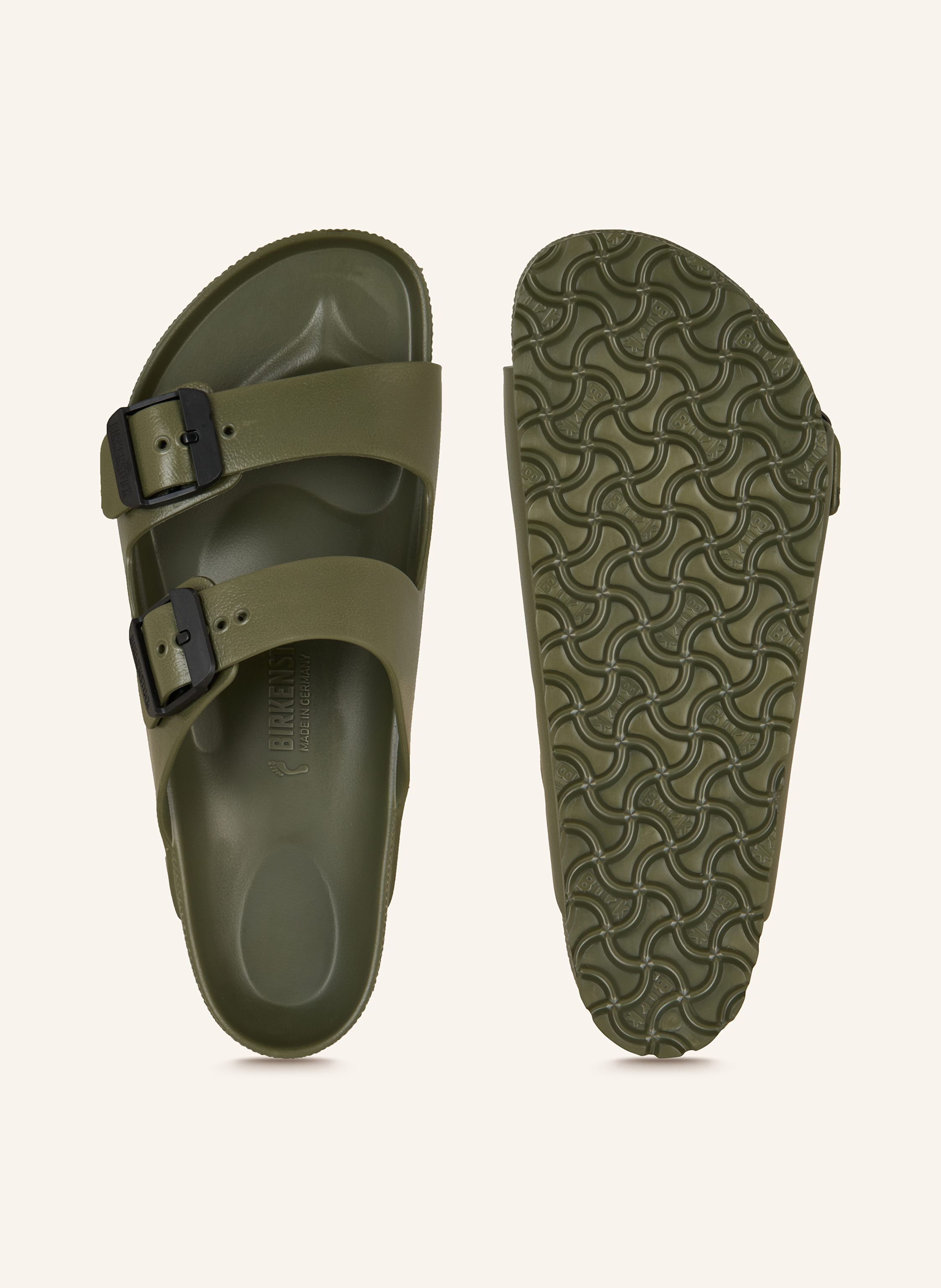 Thumbnail - Birkenstock Pantoletten Arizona Stealth Buckle gruen