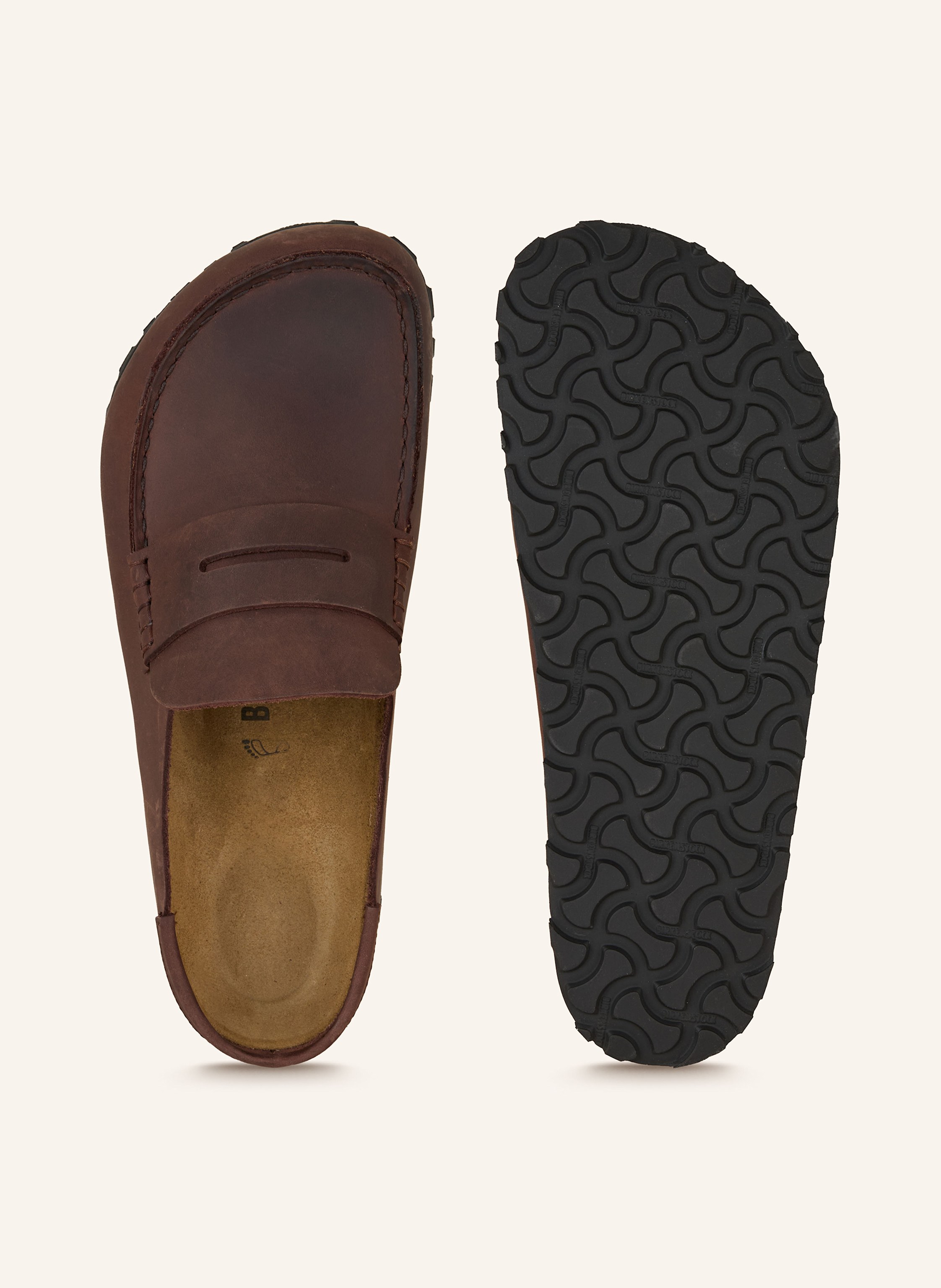 Thumbnail - Birkenstock Pantoletten Naples braun