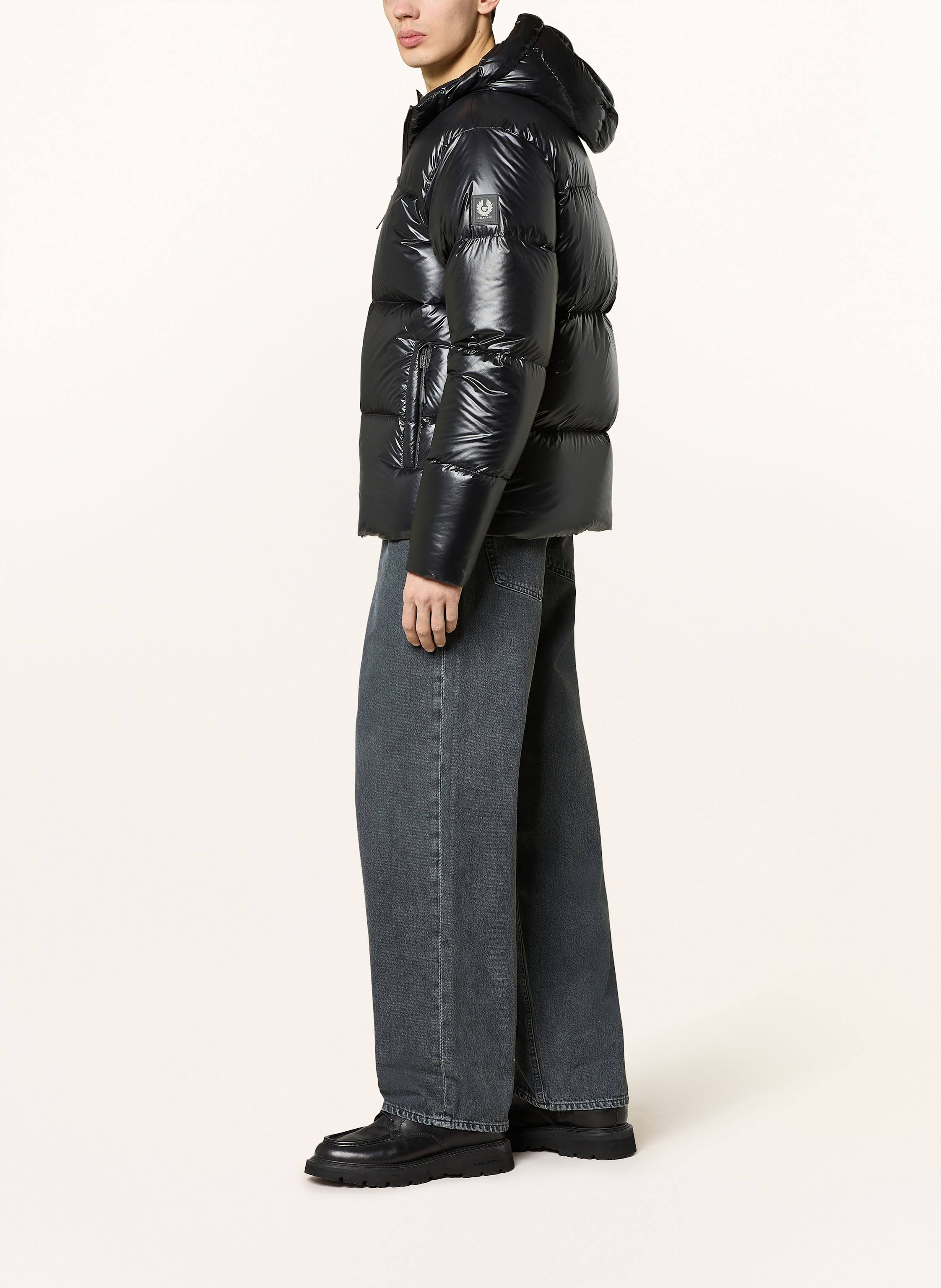 Thumbnail - Belstaff Daunenjacke Resolve schwarz