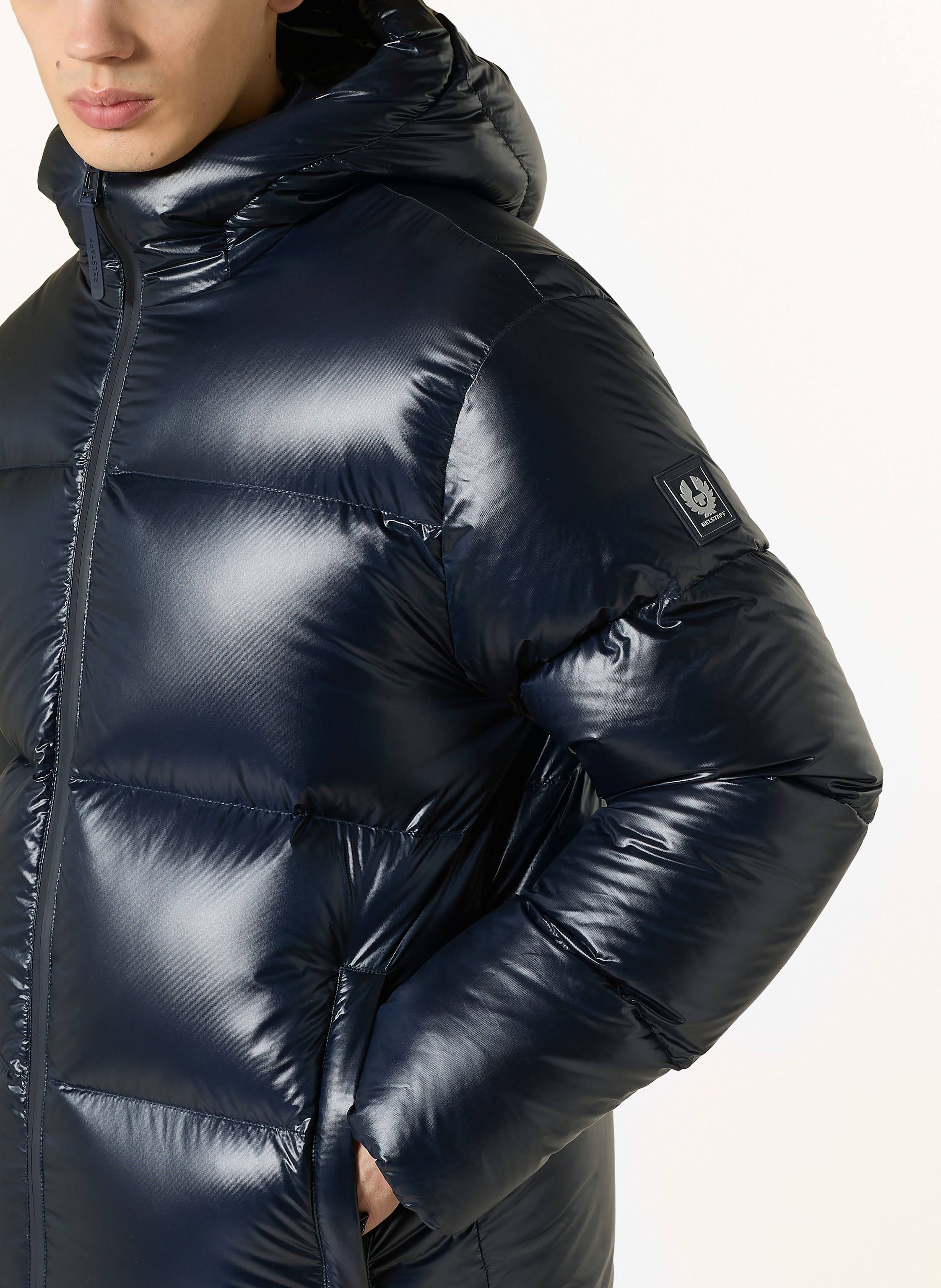 Thumbnail - Belstaff Daunenjacke Resolve blau