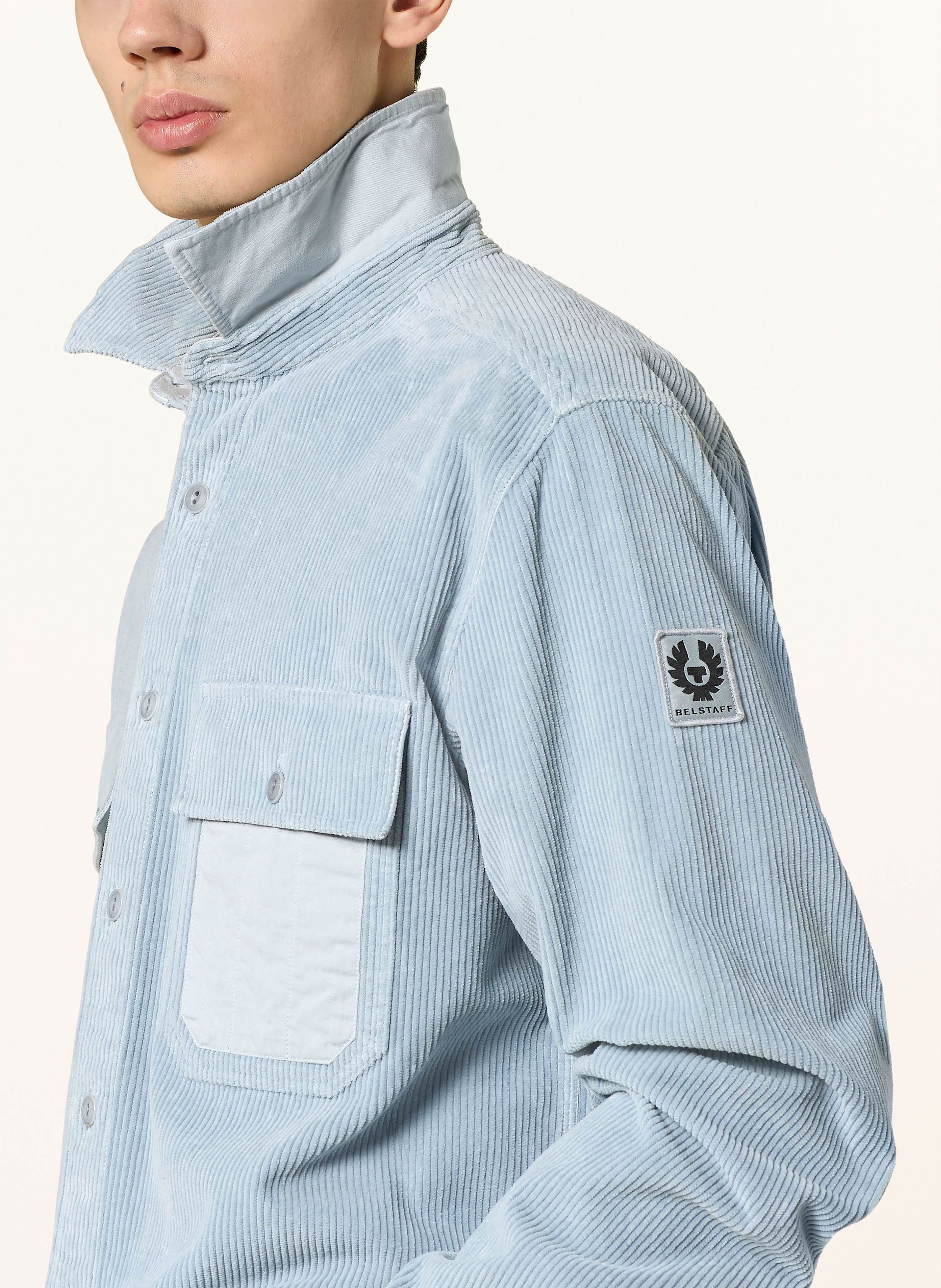 Thumbnail - Belstaff Cord-Overjacket Fallgate Comfort Fit blau