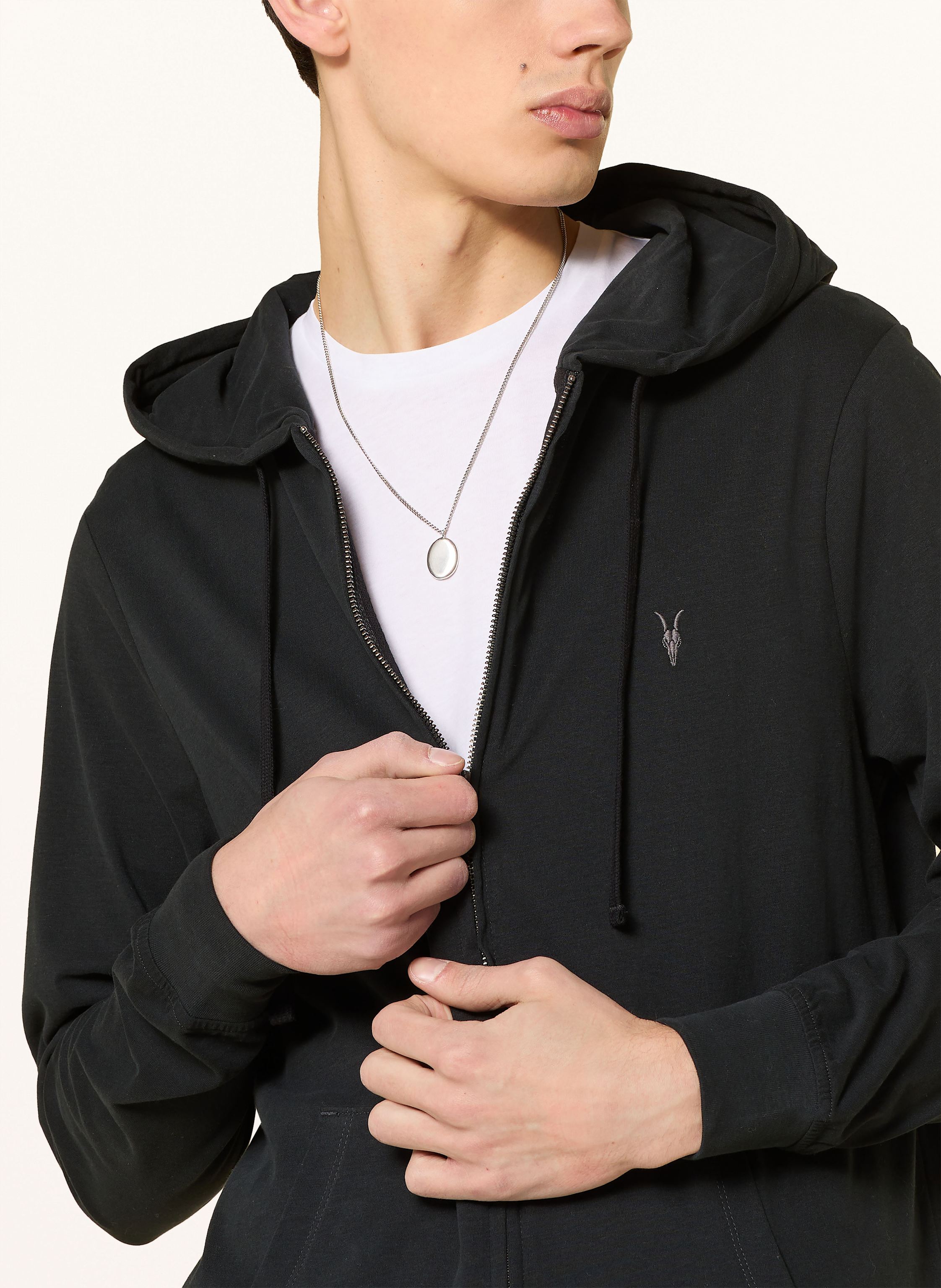 Thumbnail - Allsaints Sweatjacke Brace schwarz