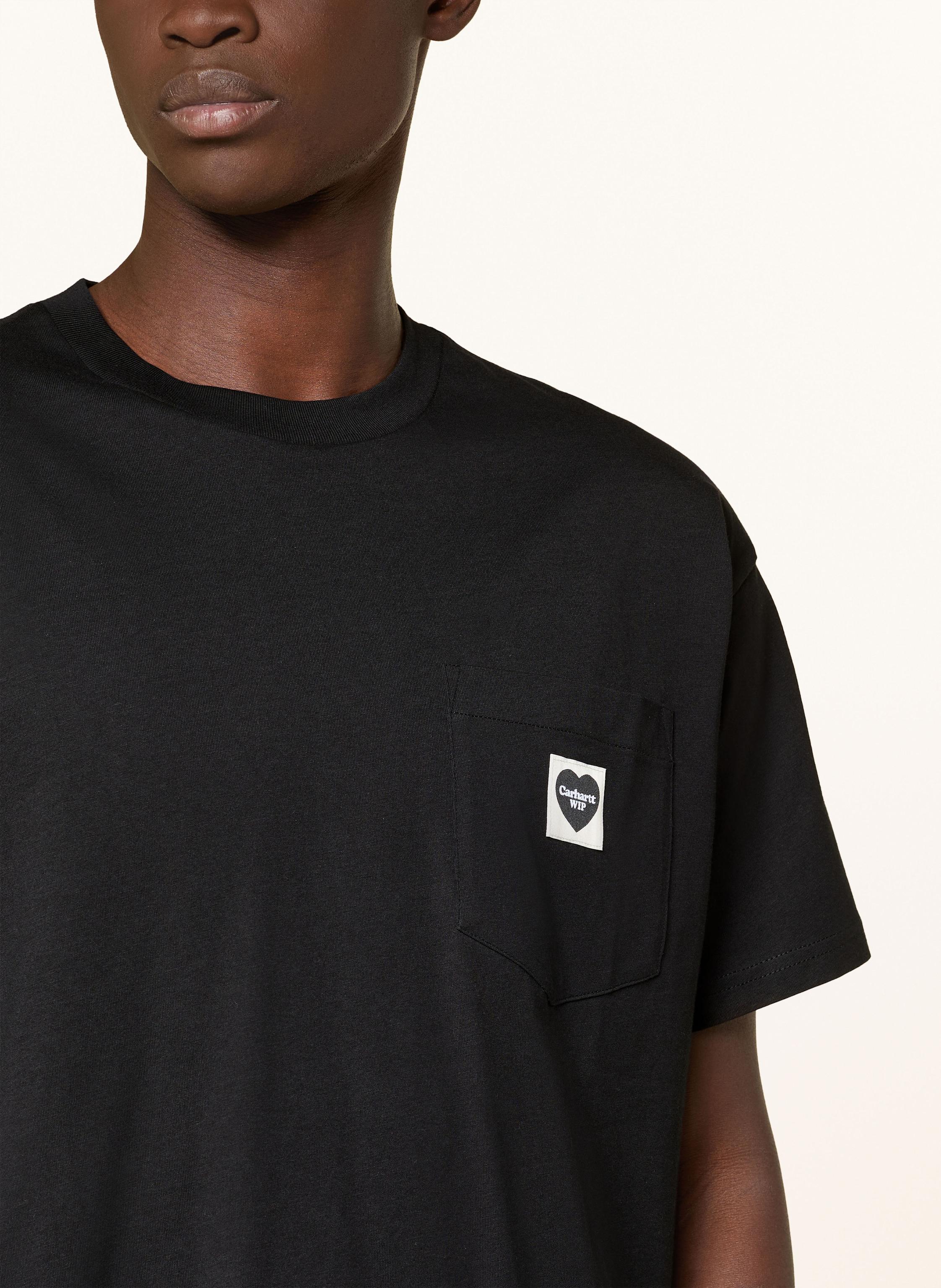 Thumbnail - Carhartt Wip T-Shirt S/S Pocket Heart schwarz