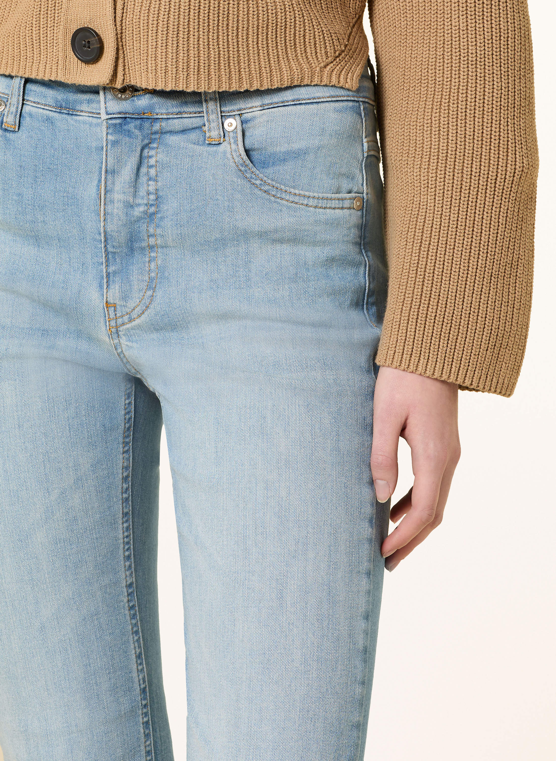 Thumbnail - Cinque Flared Jeans Cistella blau