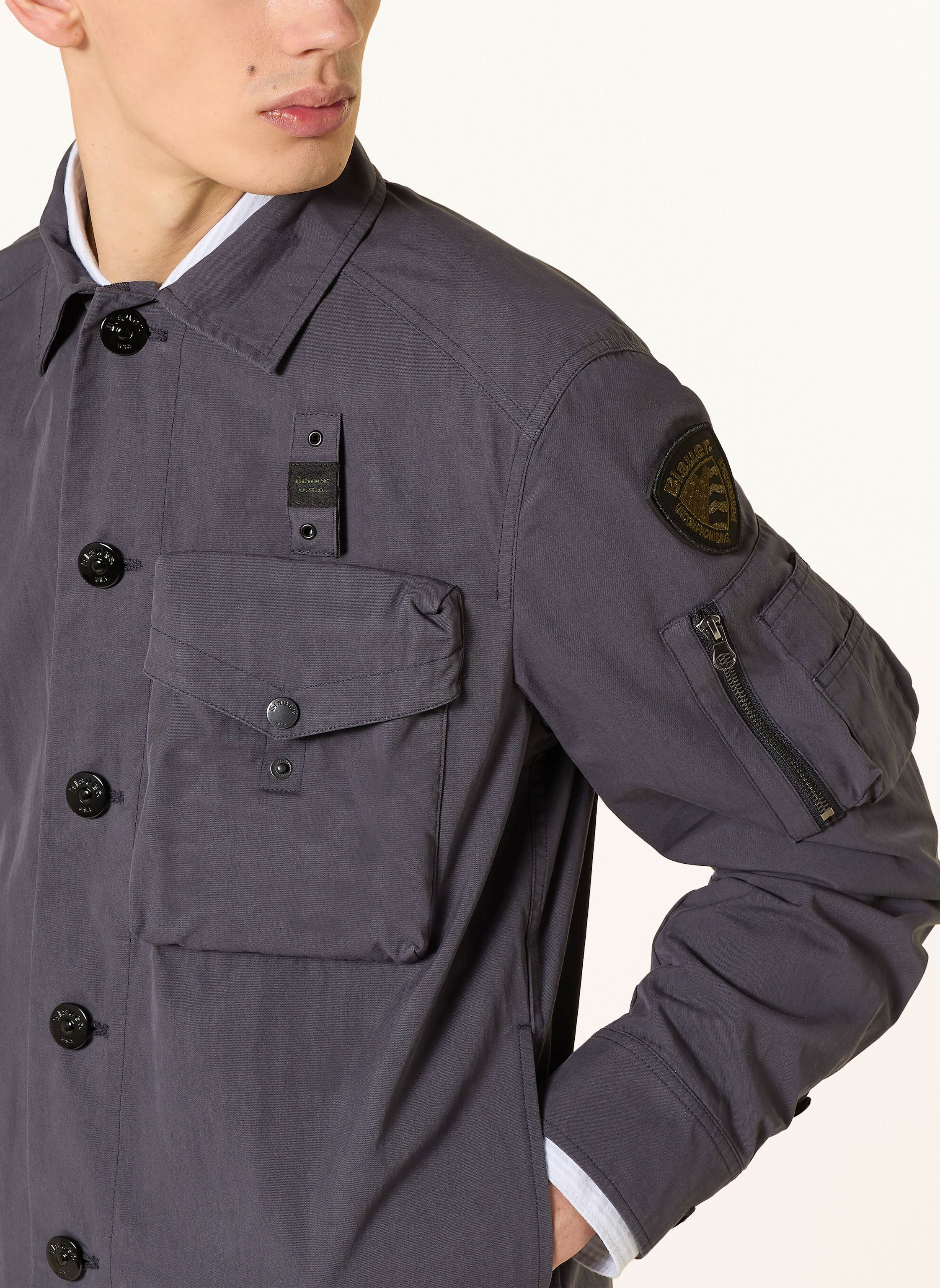 Thumbnail - Blauer Blouson blau
