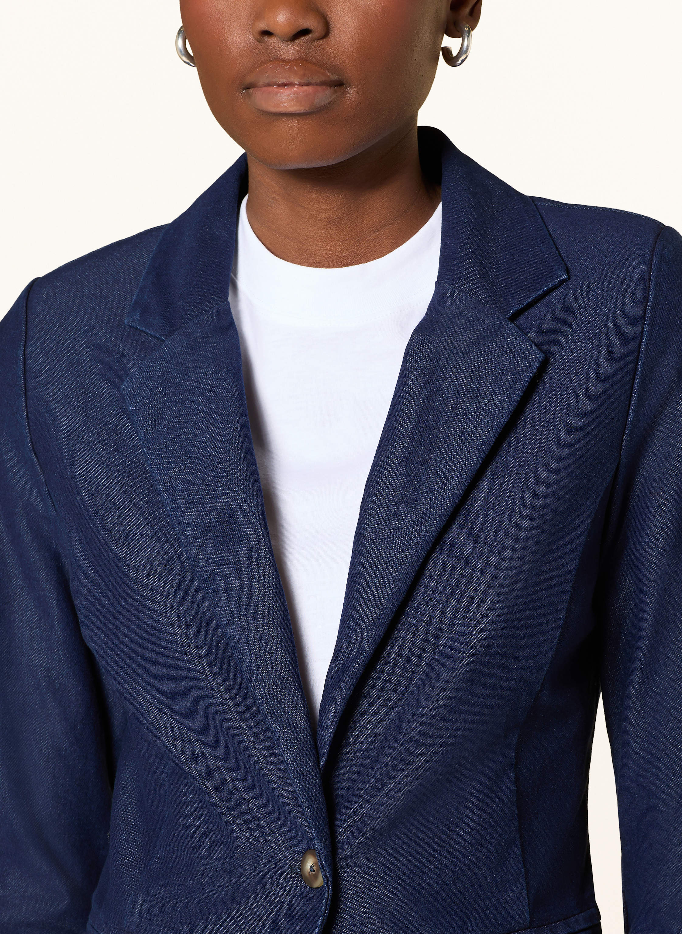 Thumbnail - Ichi Blazer Ihkate In Jeansoptik blau