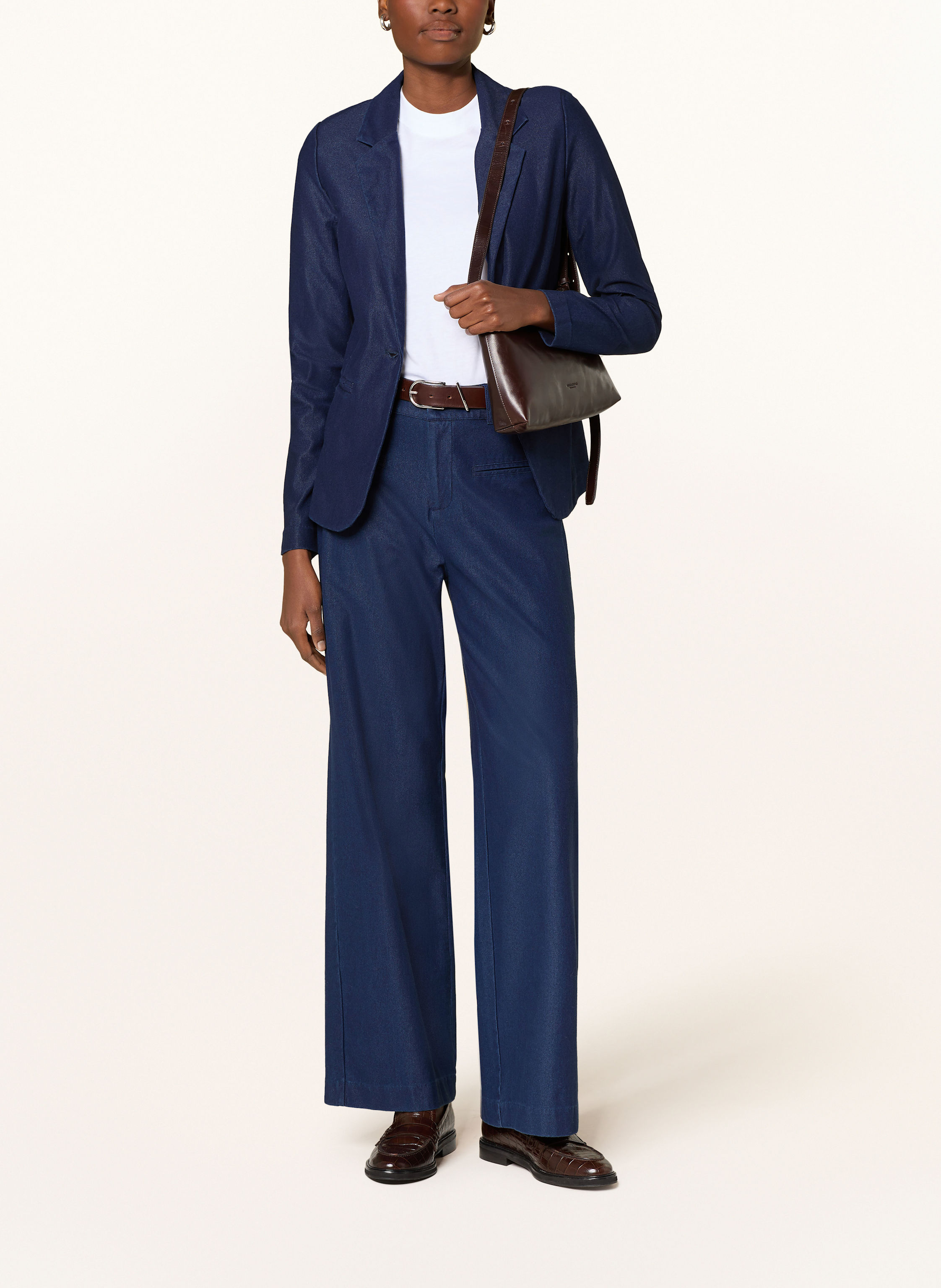 Thumbnail - Ichi Blazer Ihkate In Jeansoptik blau