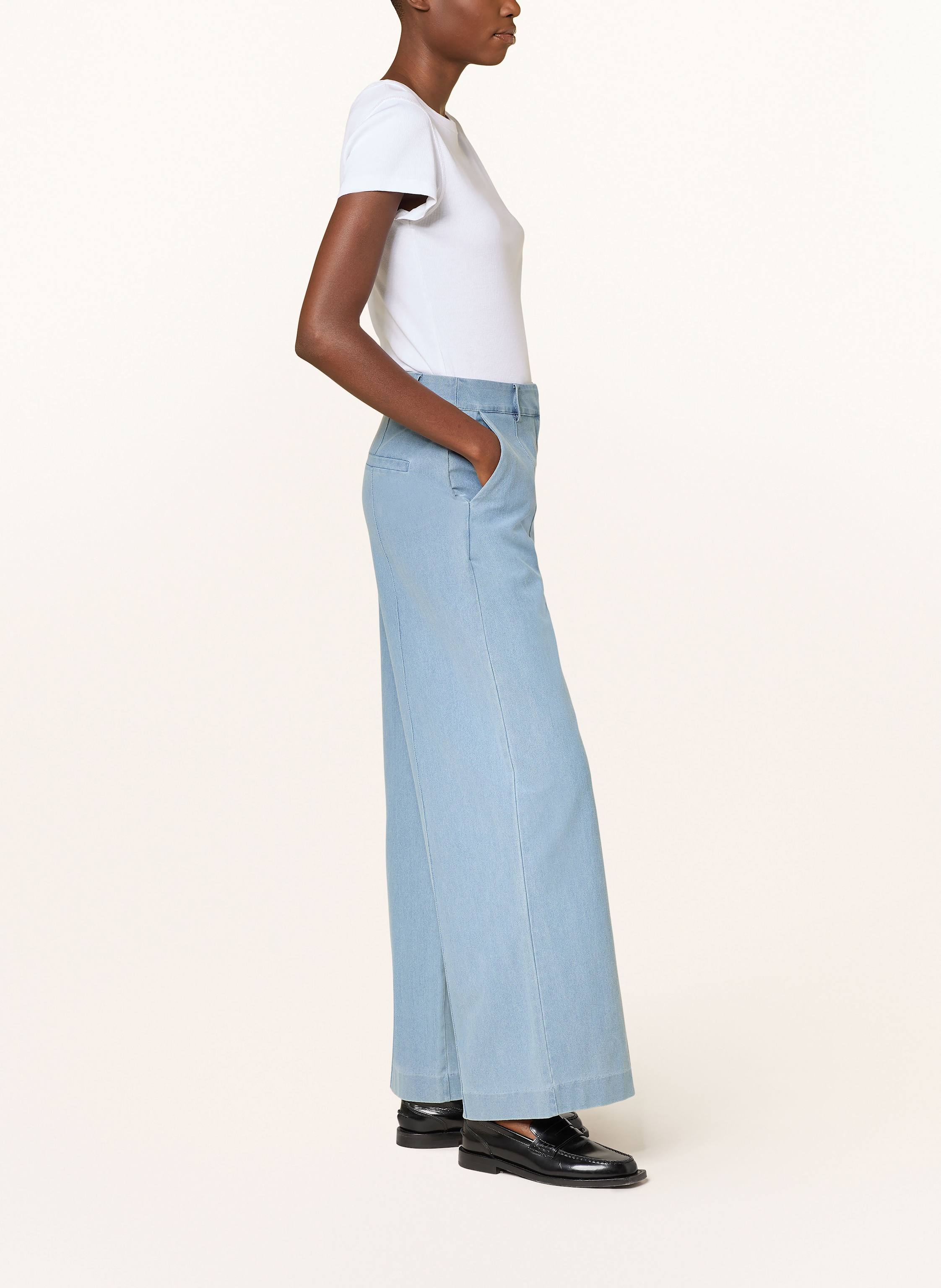 Thumbnail - Ichi Marlenehose Ihkate In Jeansoptik blau
