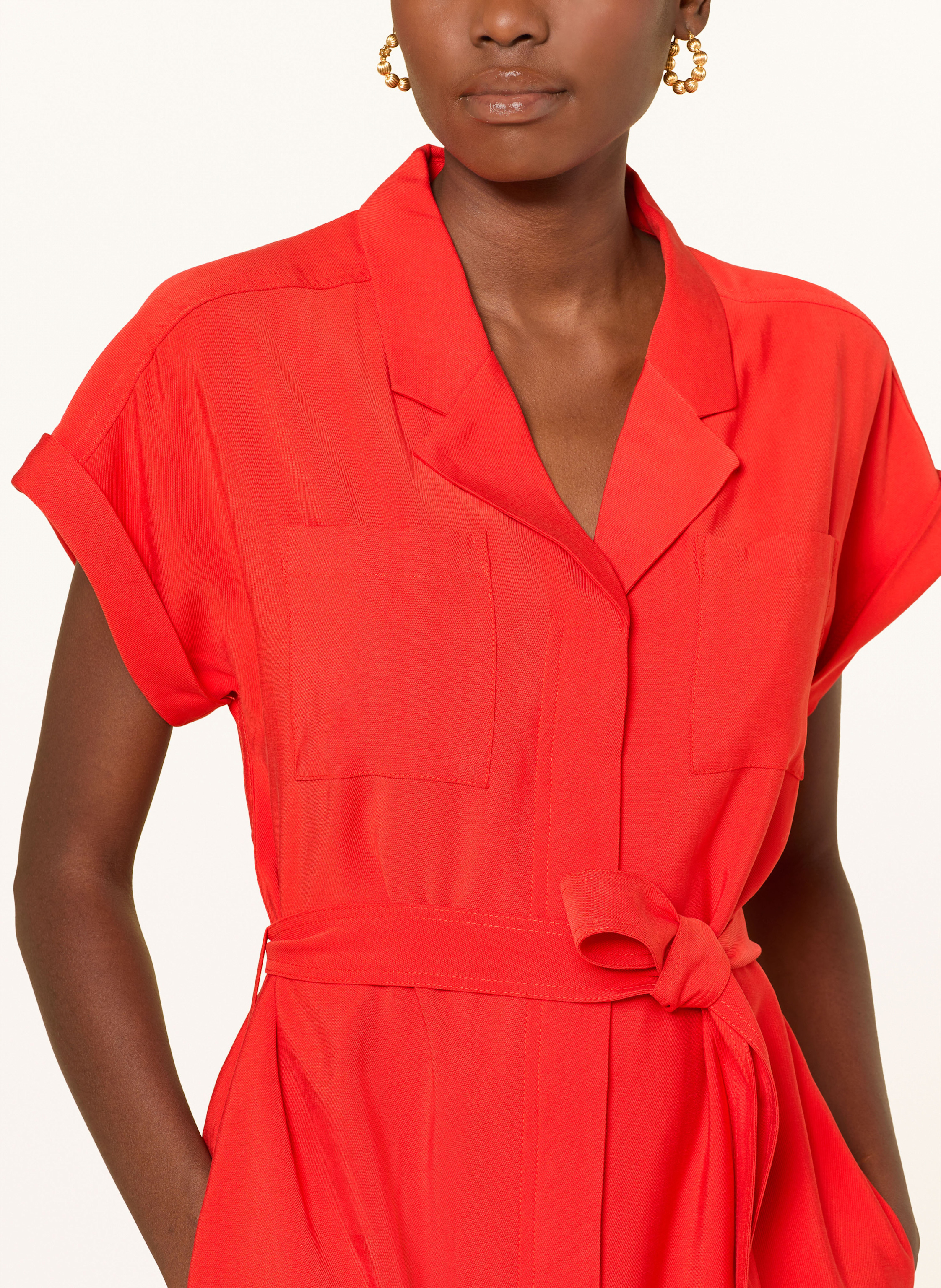 Thumbnail - Msch Copenhagen Kleid Mschimila Selia rot