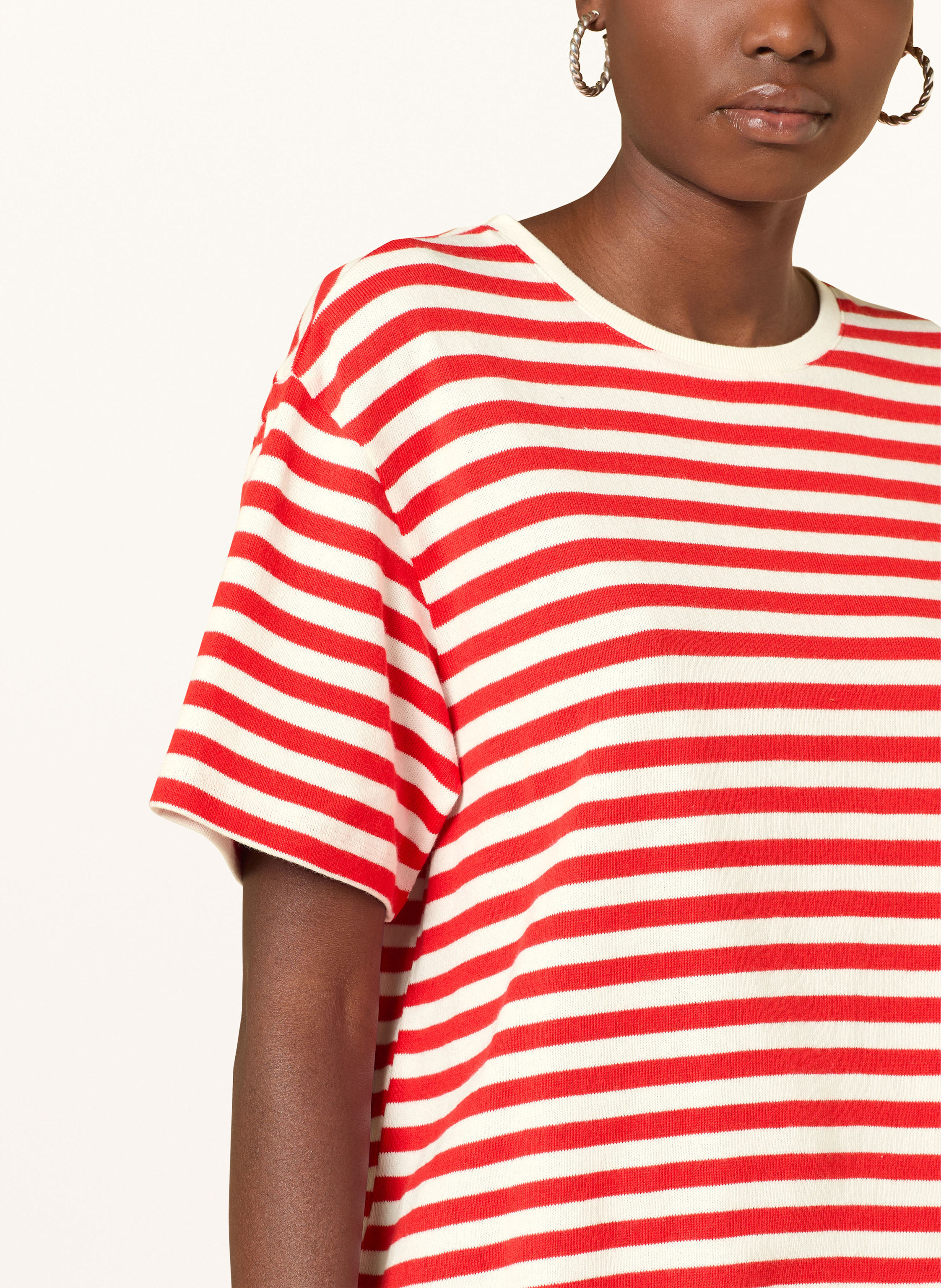 Thumbnail - Msch Copenhagen Strickshirt Mschkemba rot