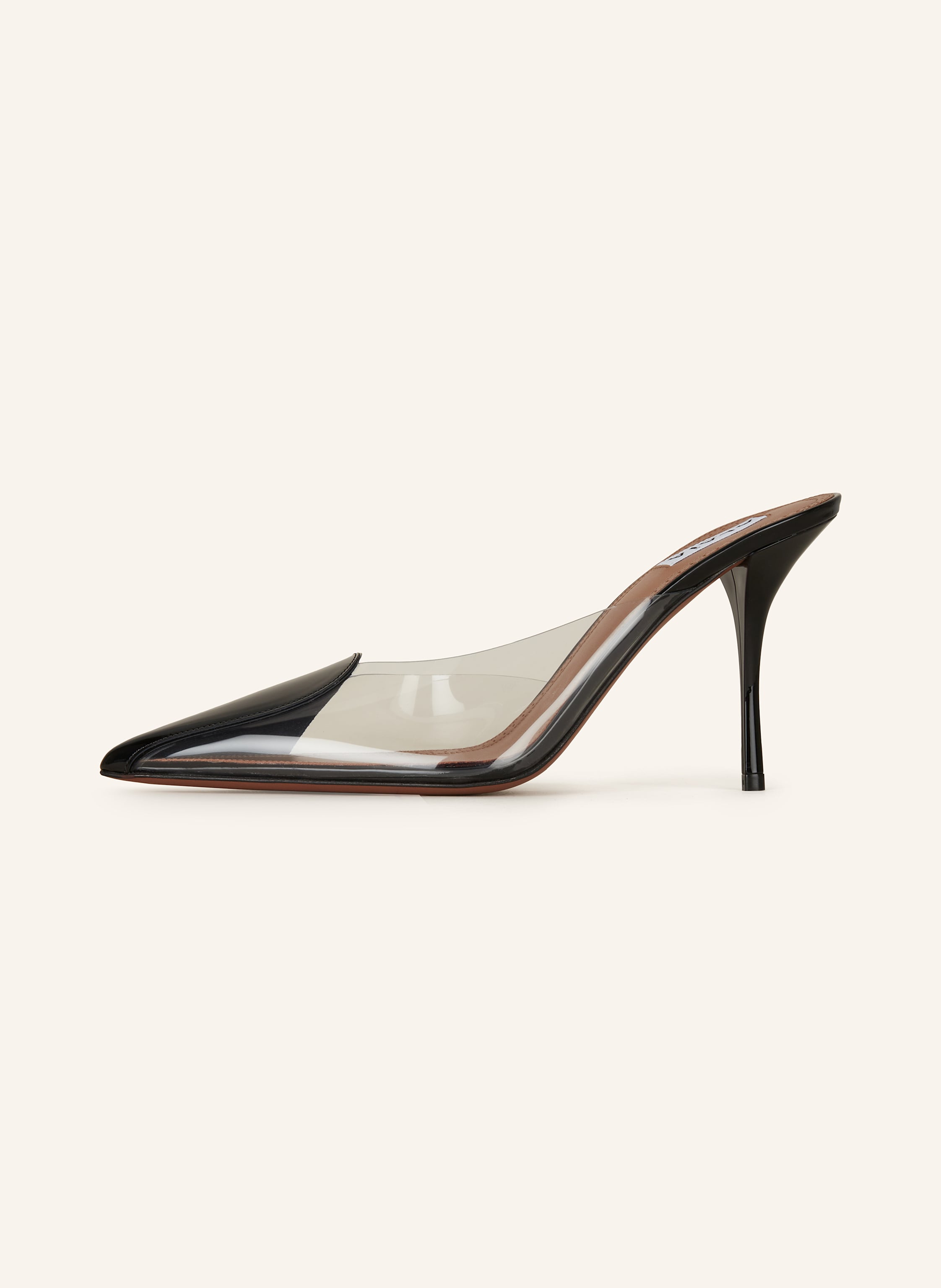 Thumbnail - Alaïa Mules Cœur Abstrait schwarz