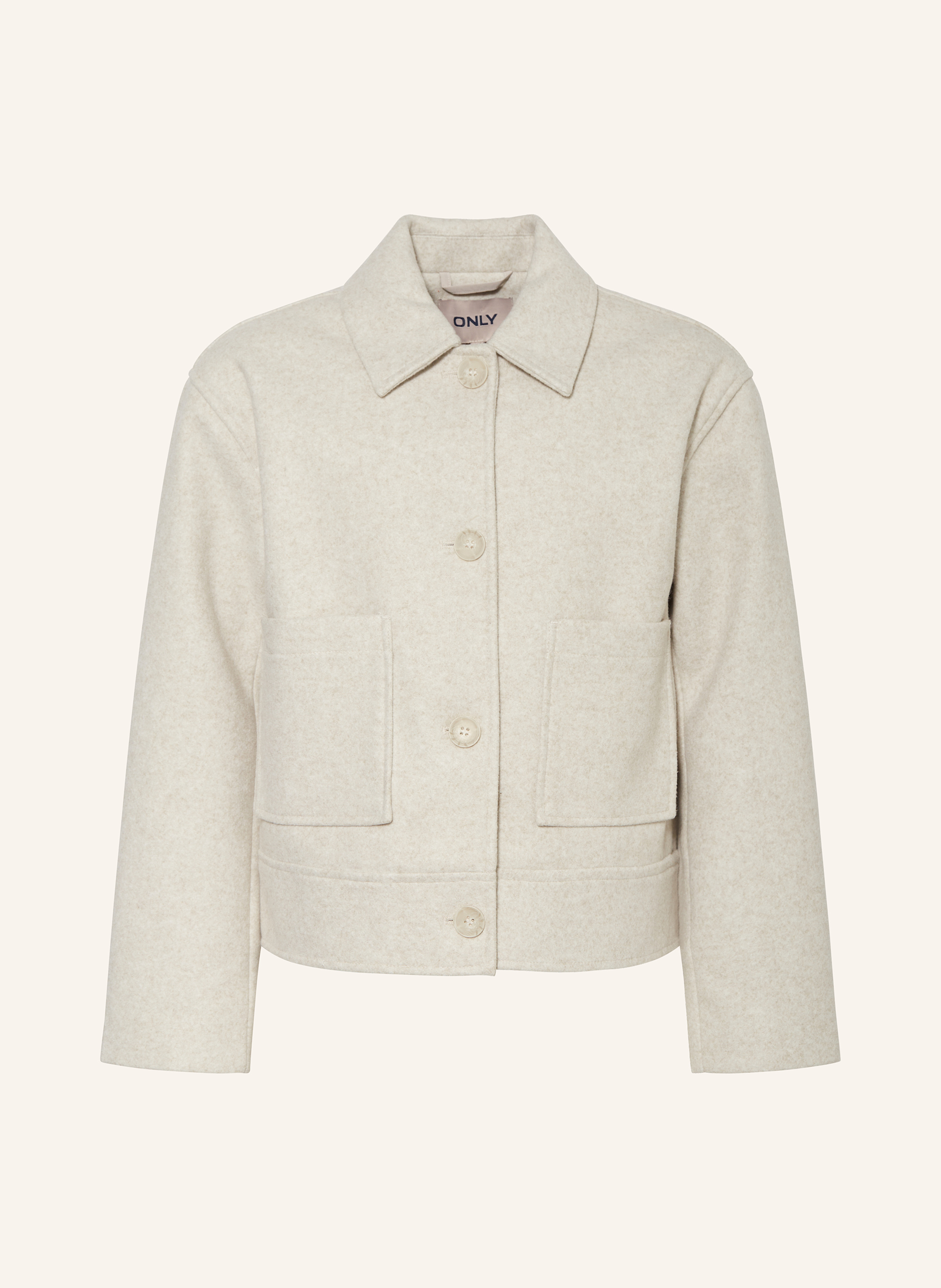 Only Kastenjacke weiss