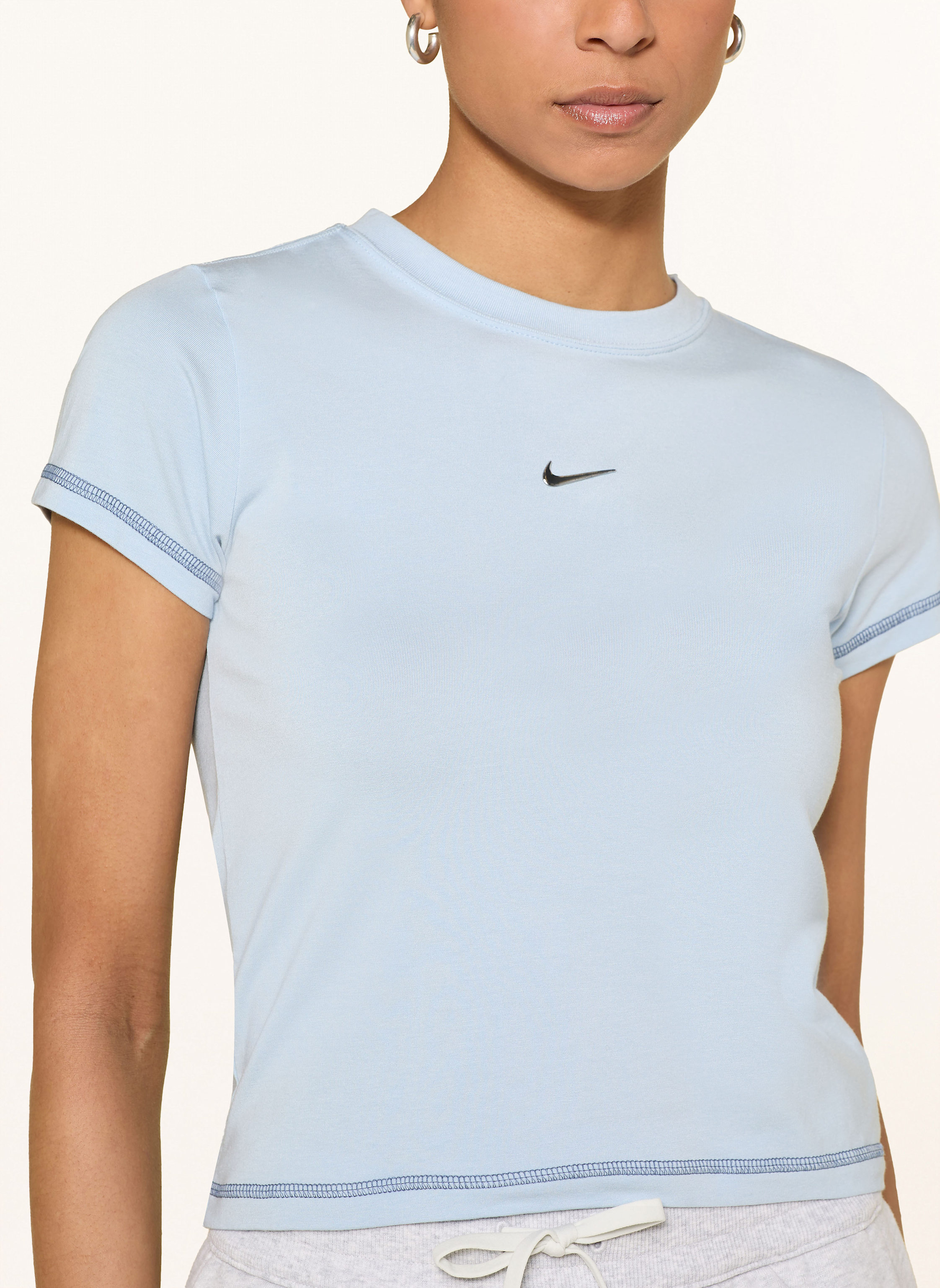 Thumbnail - Nike T-Shirt Sportswear Chill Knit blau