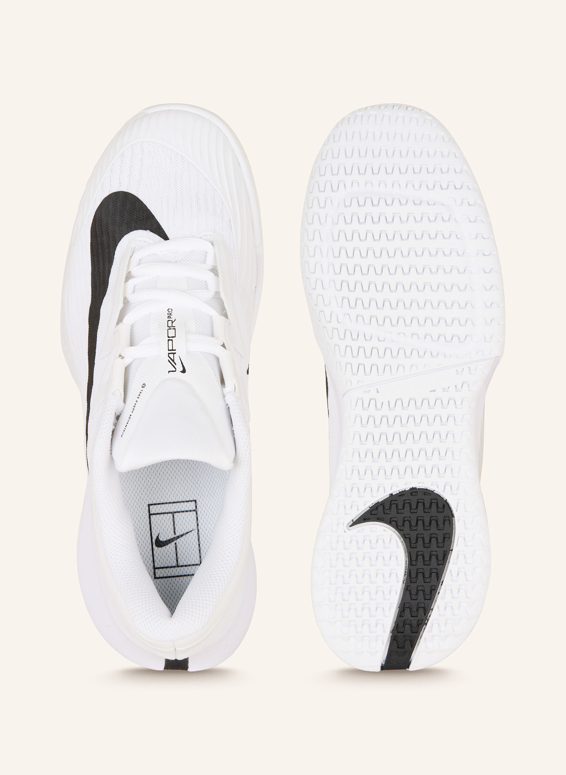 Thumbnail - Nike Tennisschuhe Zoom Vapor Pro 3 weiss
