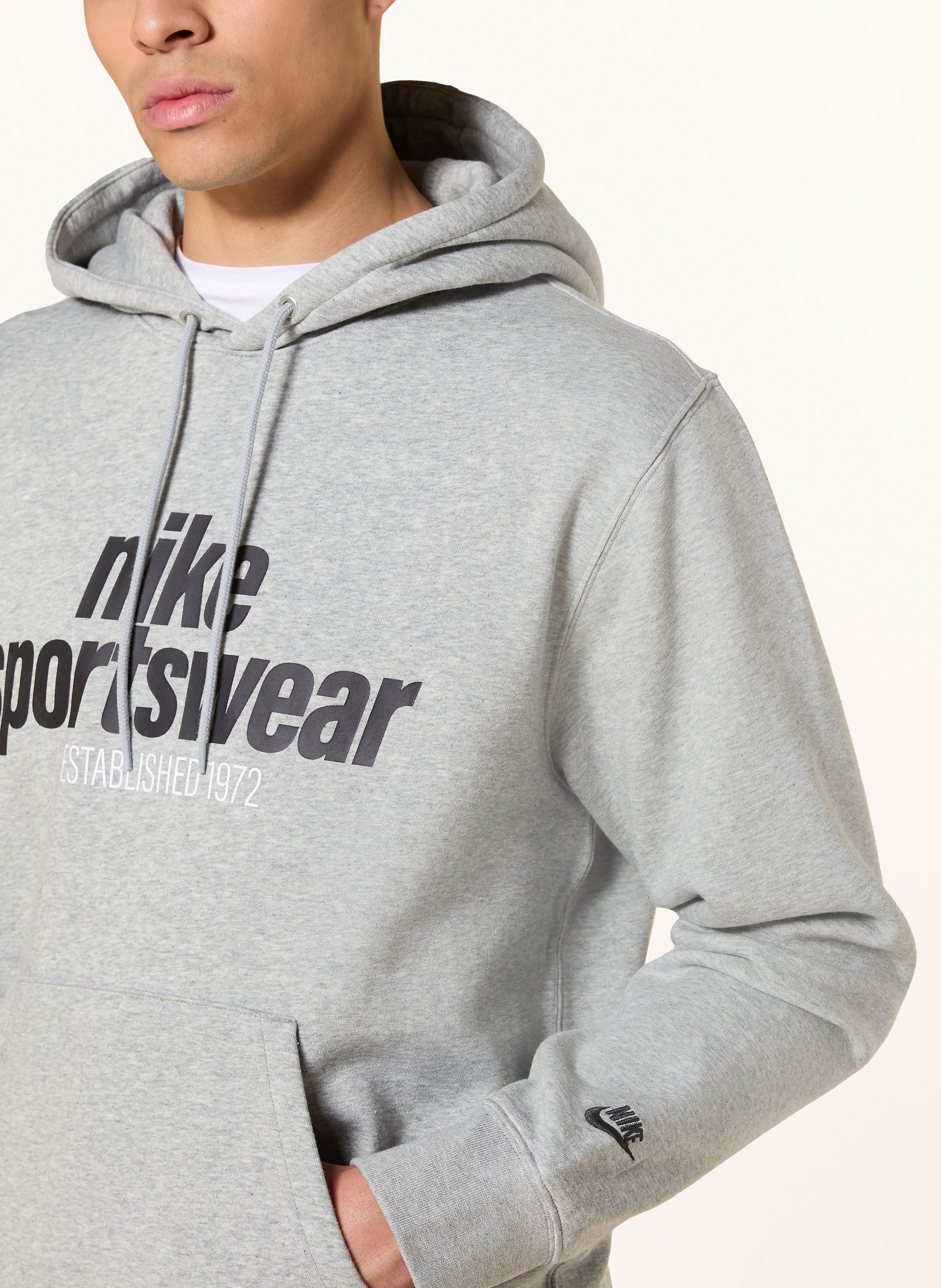 Thumbnail - Nike Hoodie grau